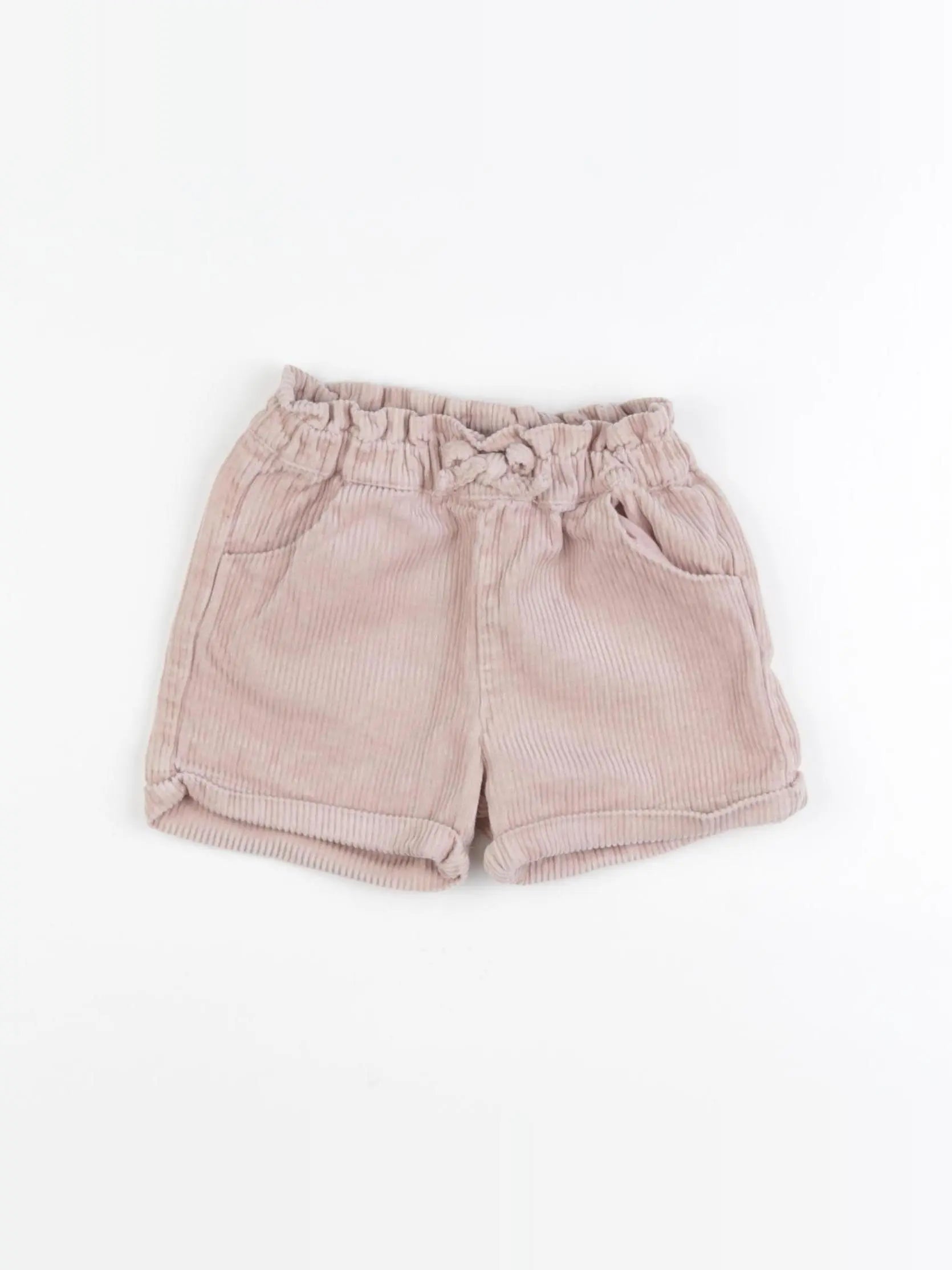 Vertbaudet - short rose - 12 mois