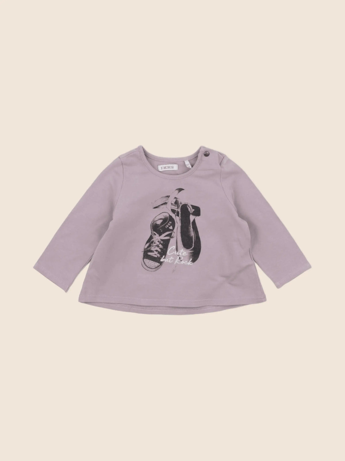 IKKS - tee-shirt violet - 6 mois