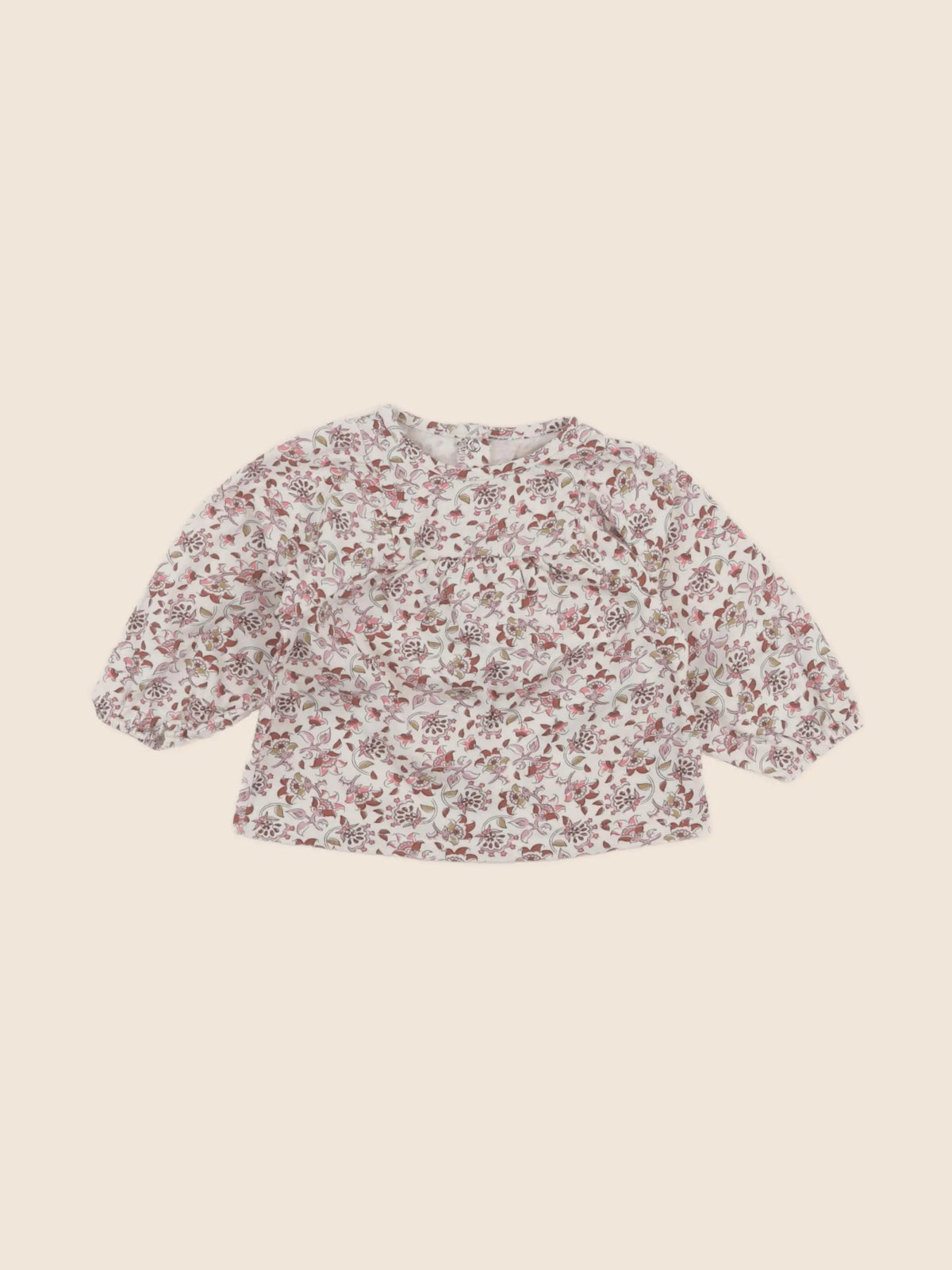 Vertbaudet - tee-shirt multicolore - 6 mois