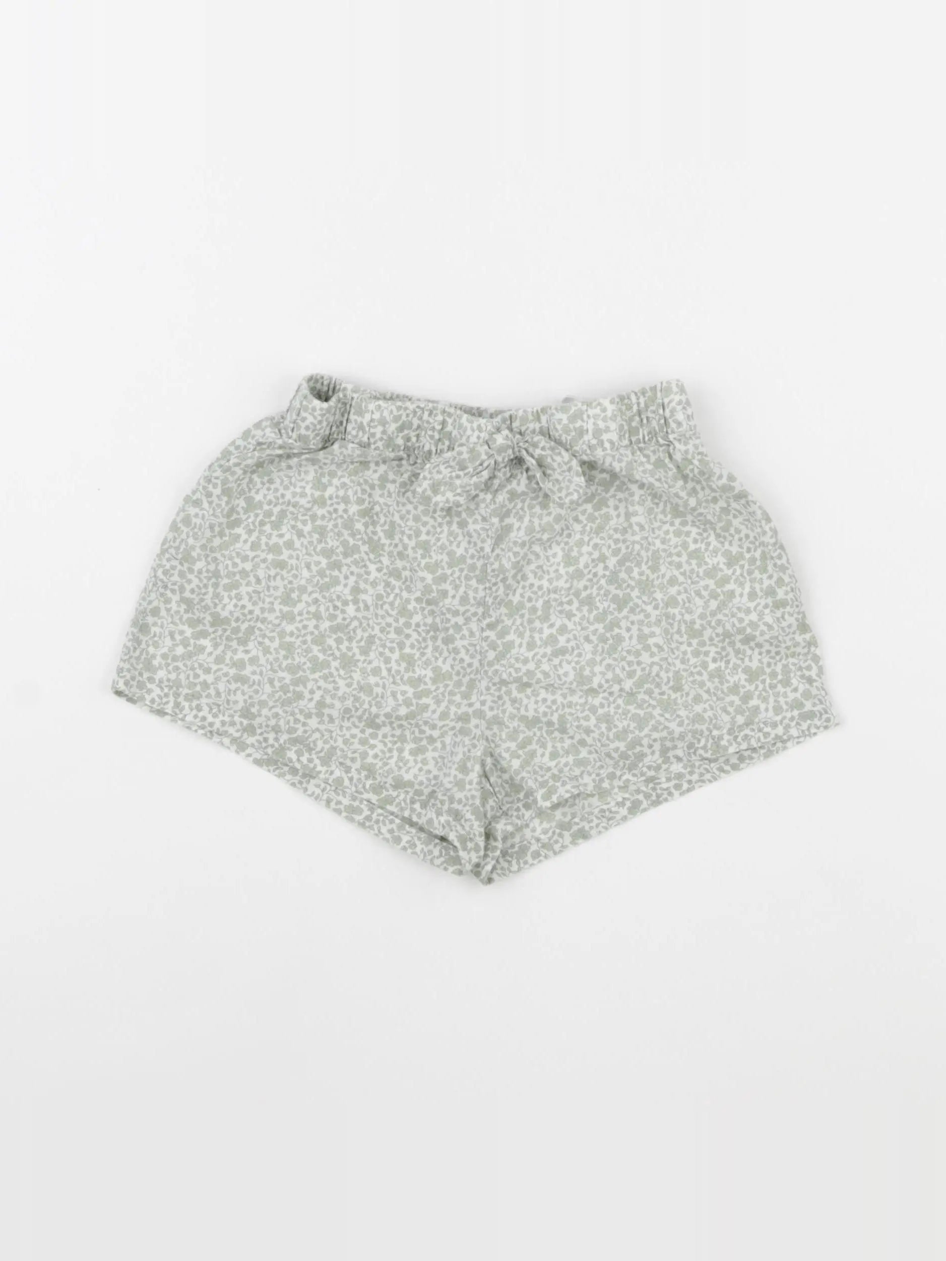 H&M - short vert - 9/12 mois
