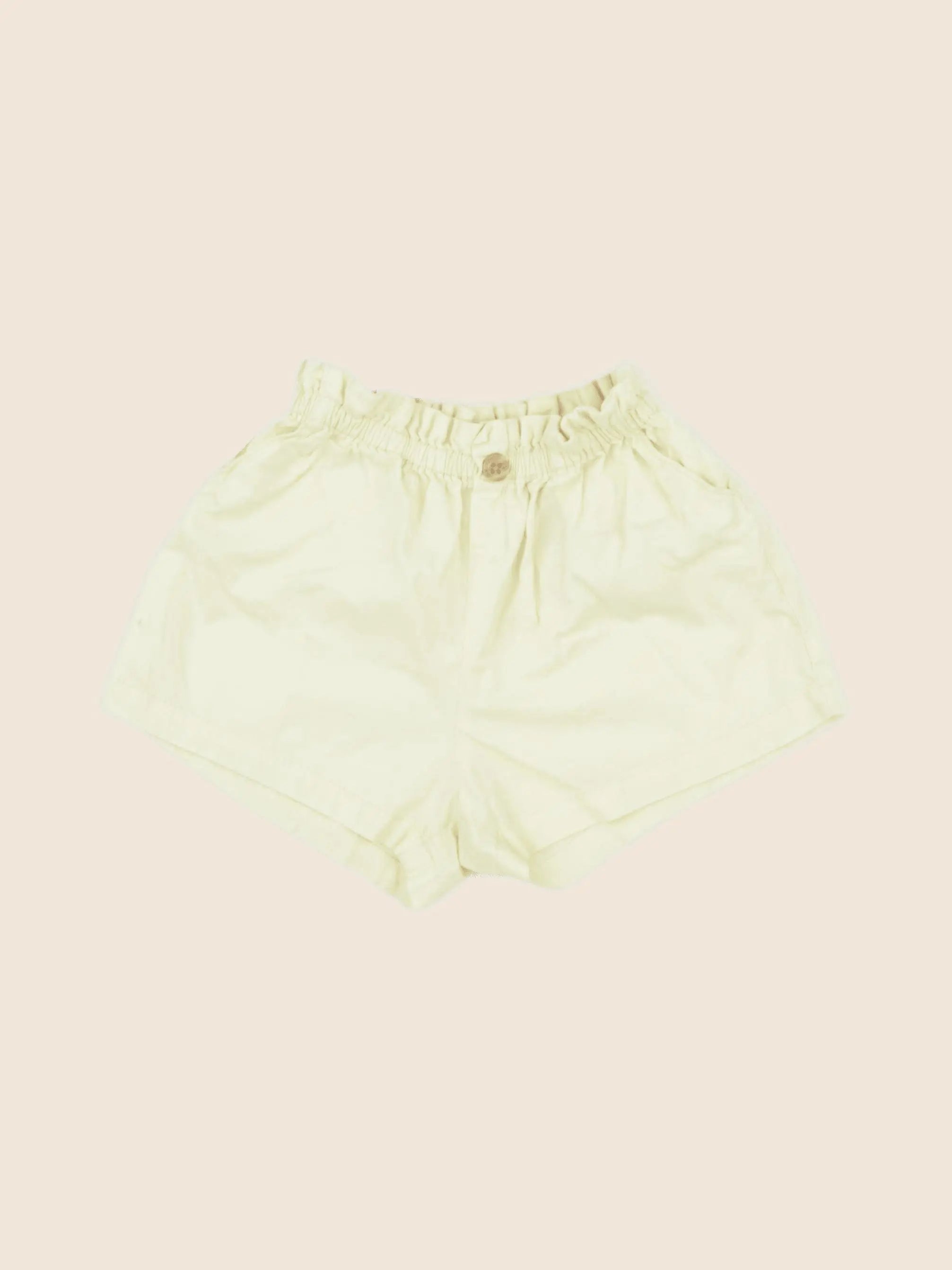 H&M - short jaune - 9/12 mois