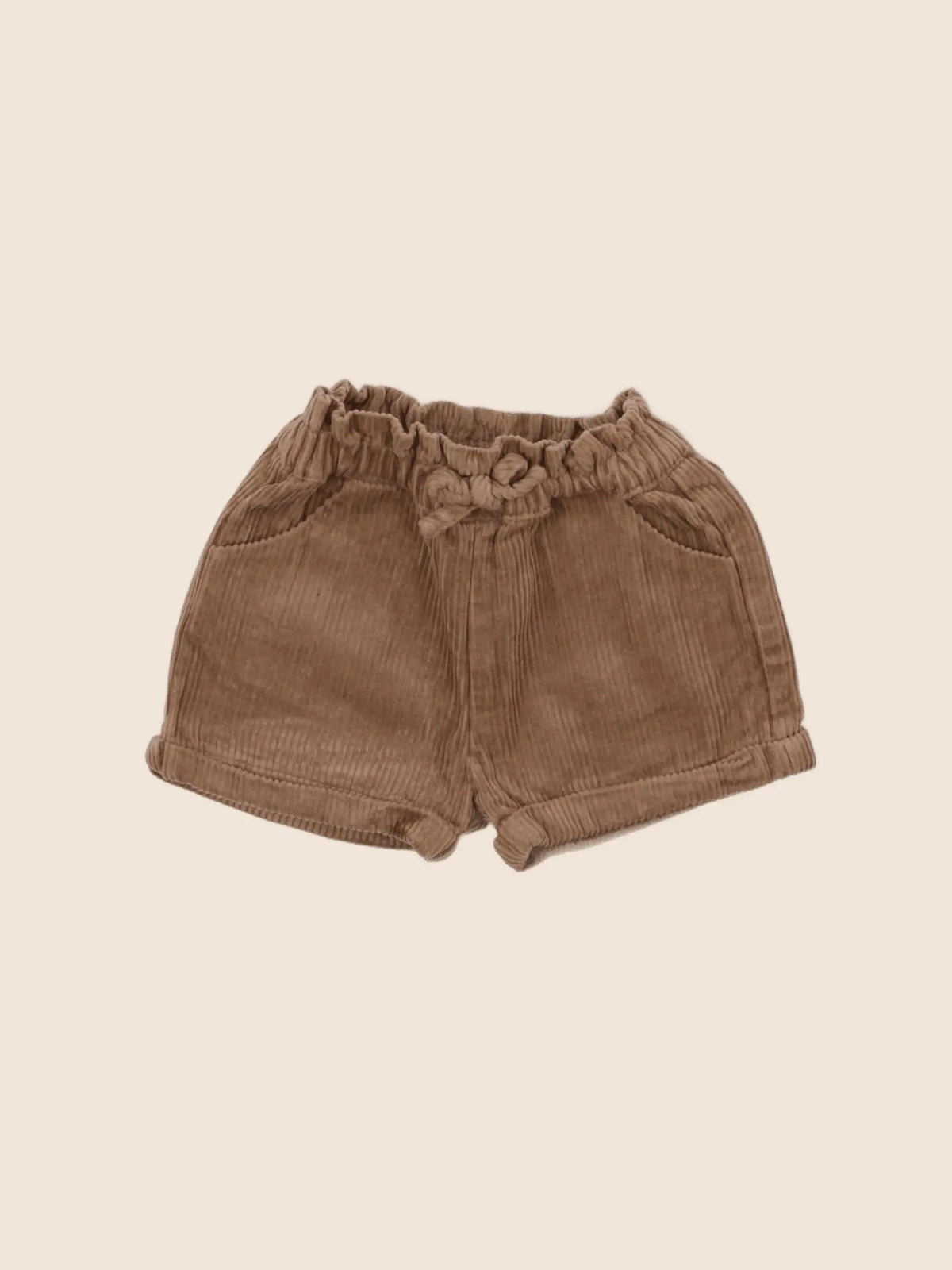 Vertbaudet - short marron - 6 mois