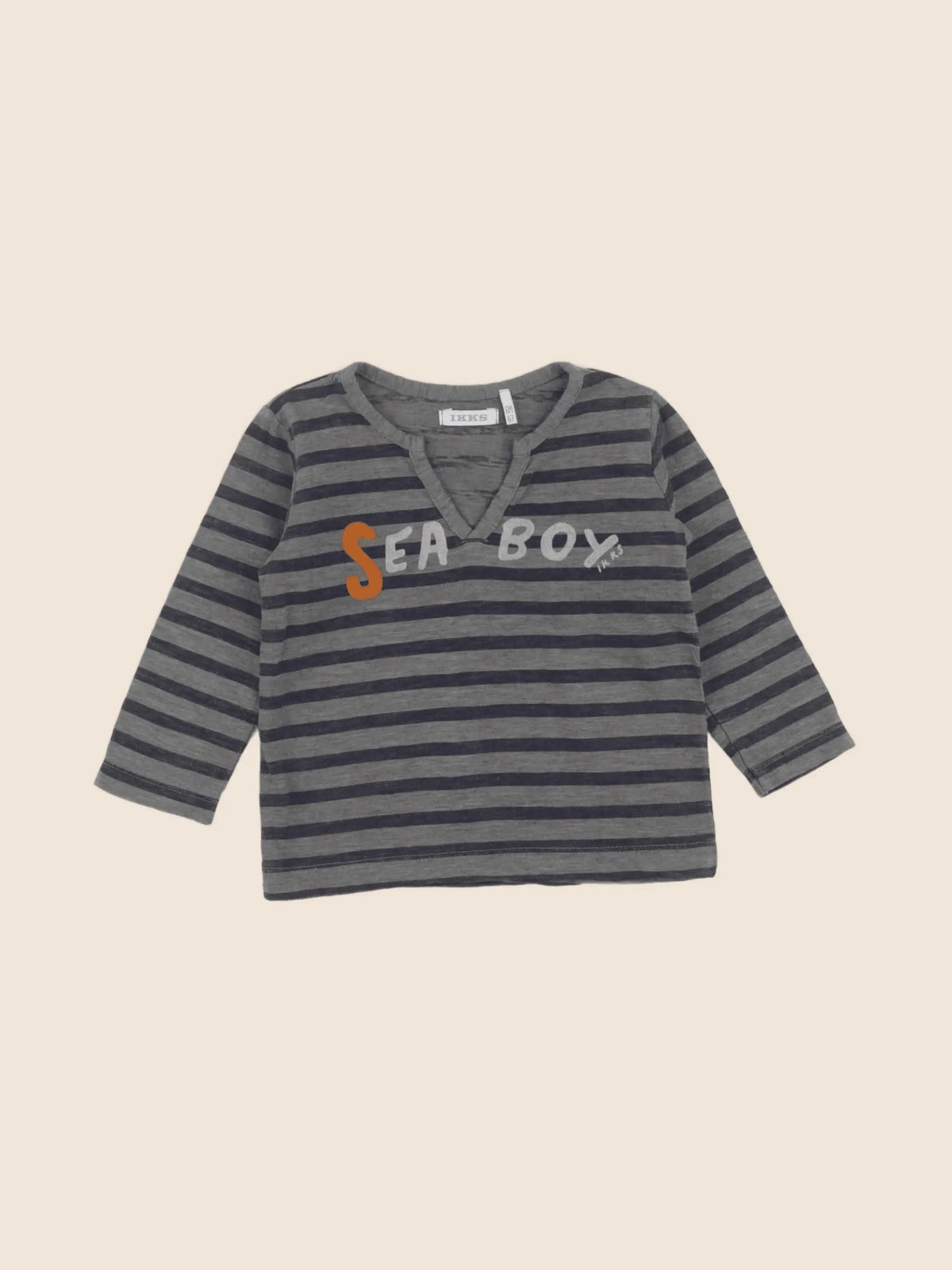 IKKS - tee-shirt multicolore - 6 mois