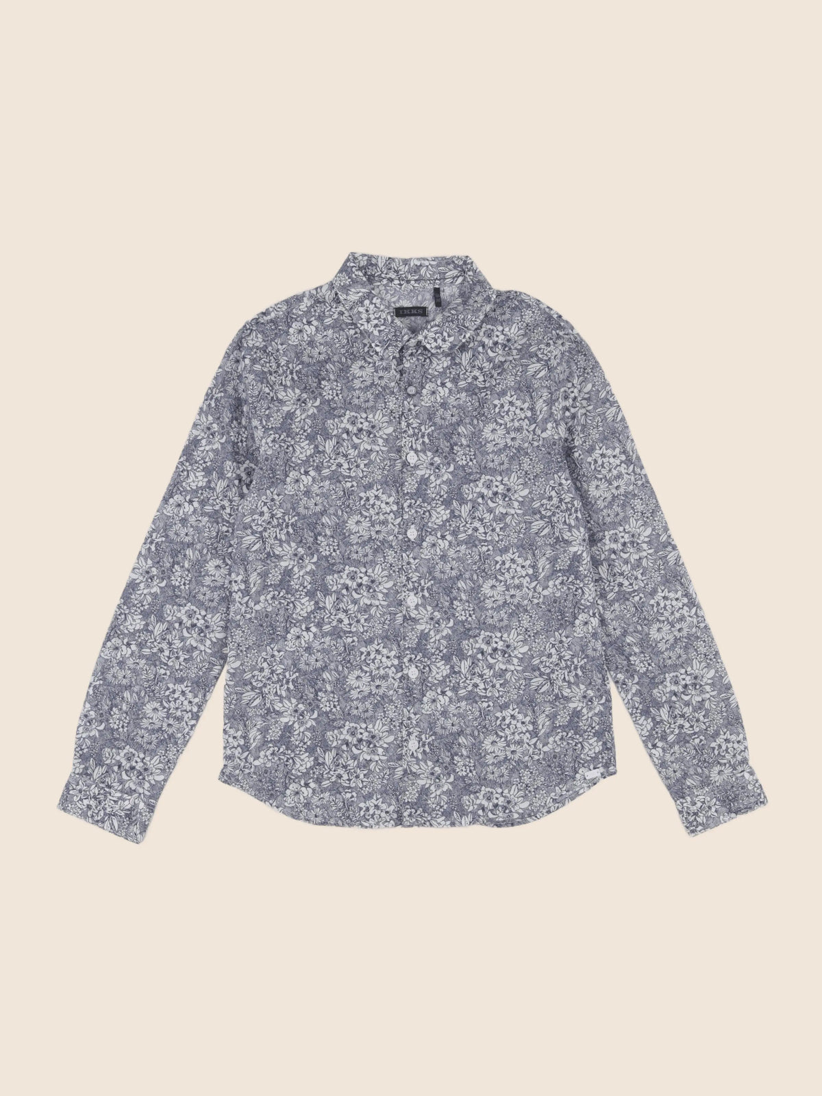 IKKS - chemise bleu - 10 ans