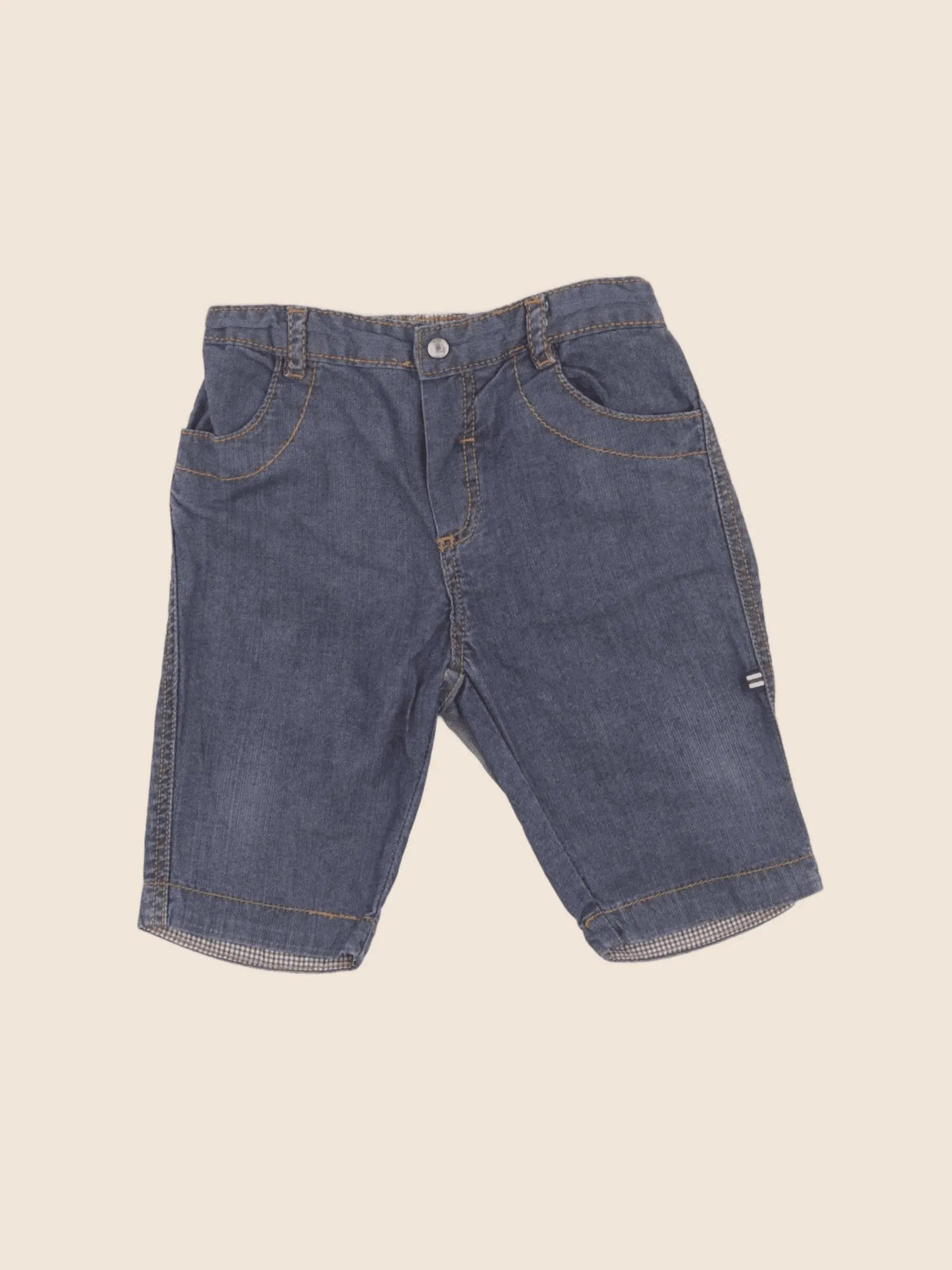 Jacadi - pantalon bleu - 6 mois