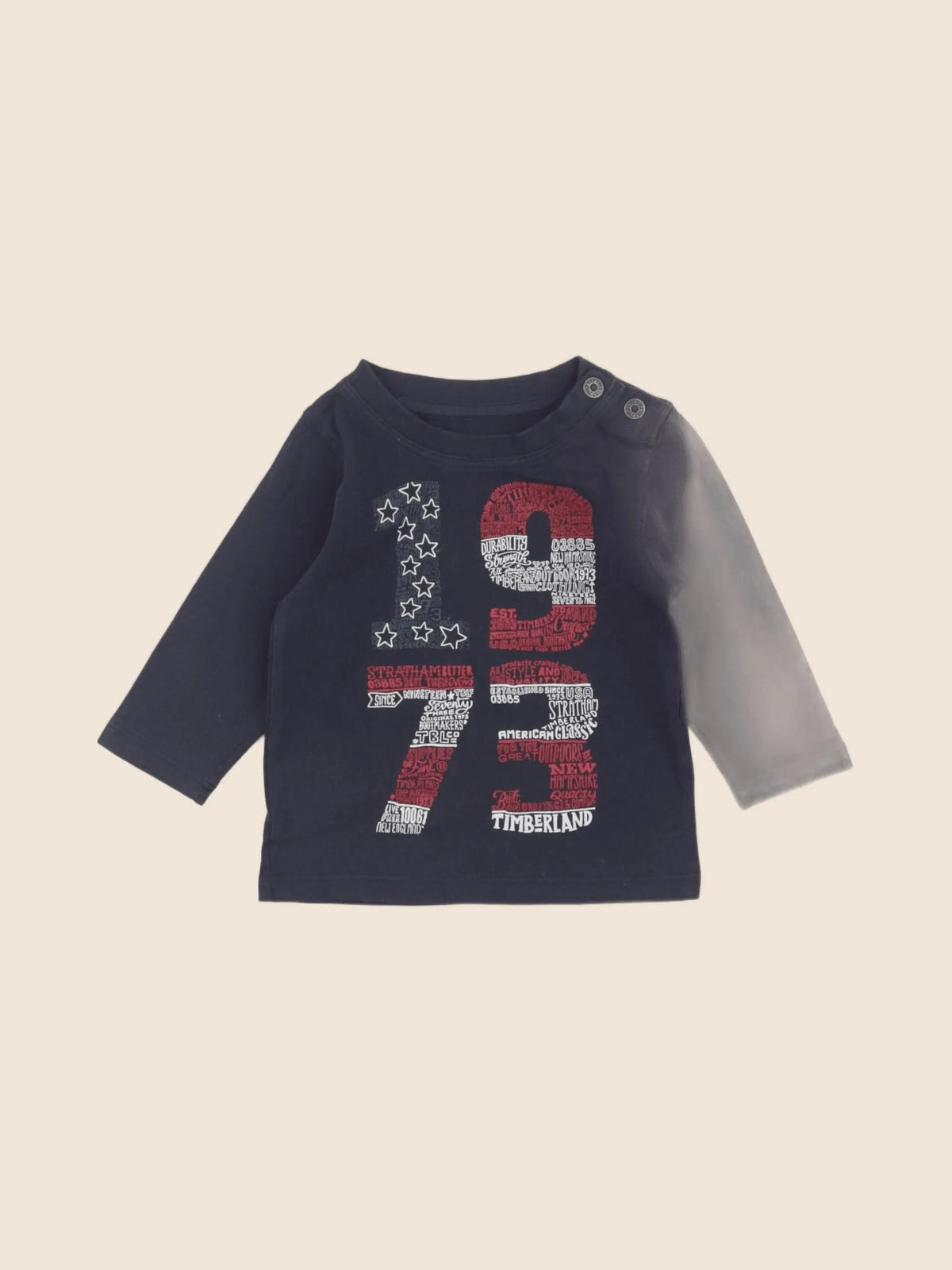 Timberland - tee-shirt bleu - 6 mois