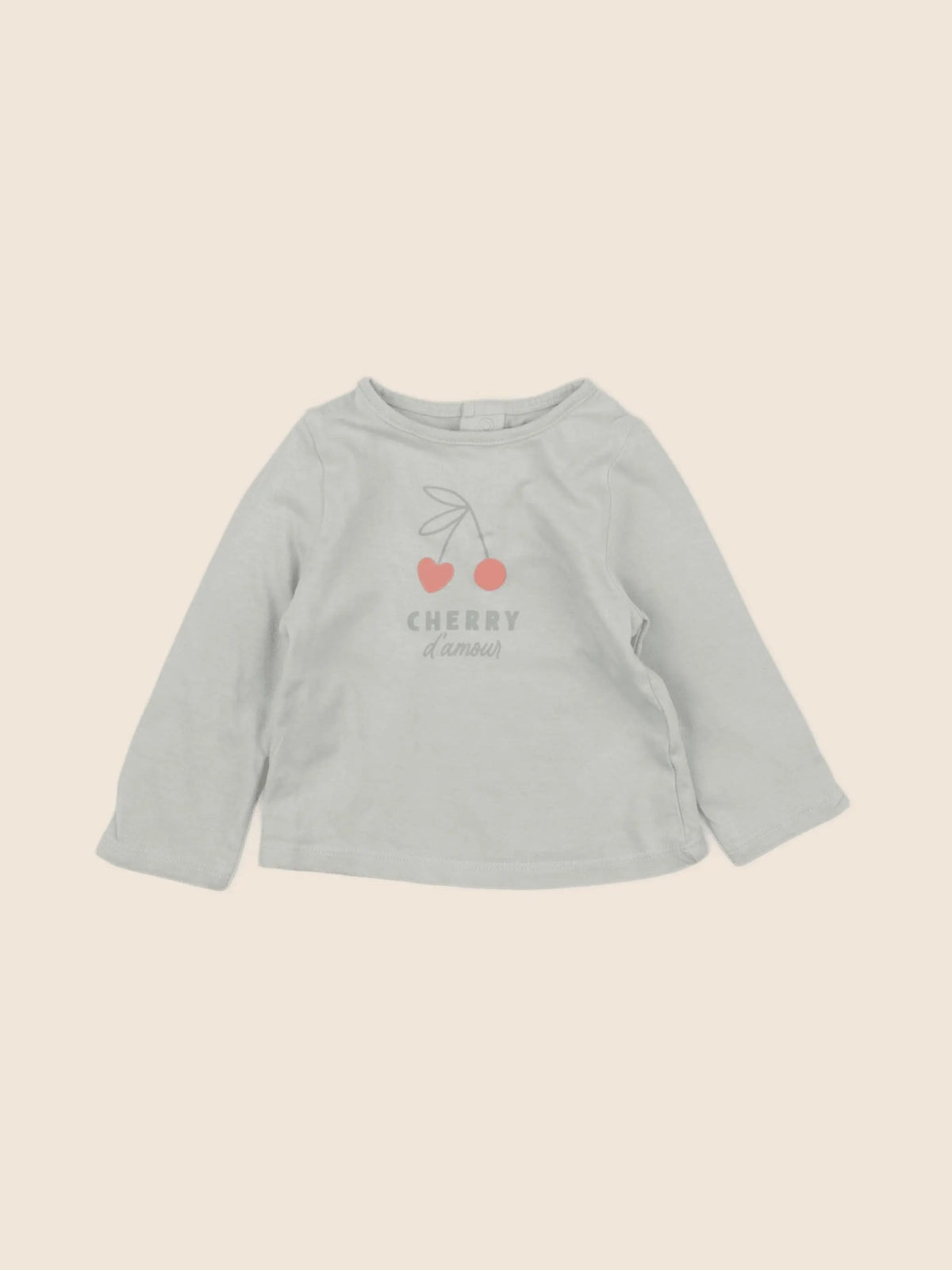 Vertbaudet - tee-shirt vert - 6 mois