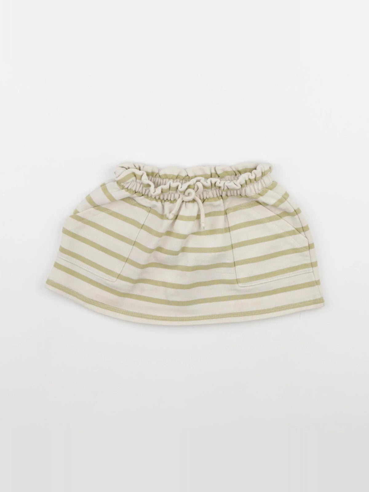 Vertbaudet - jupe beige - 2 ans