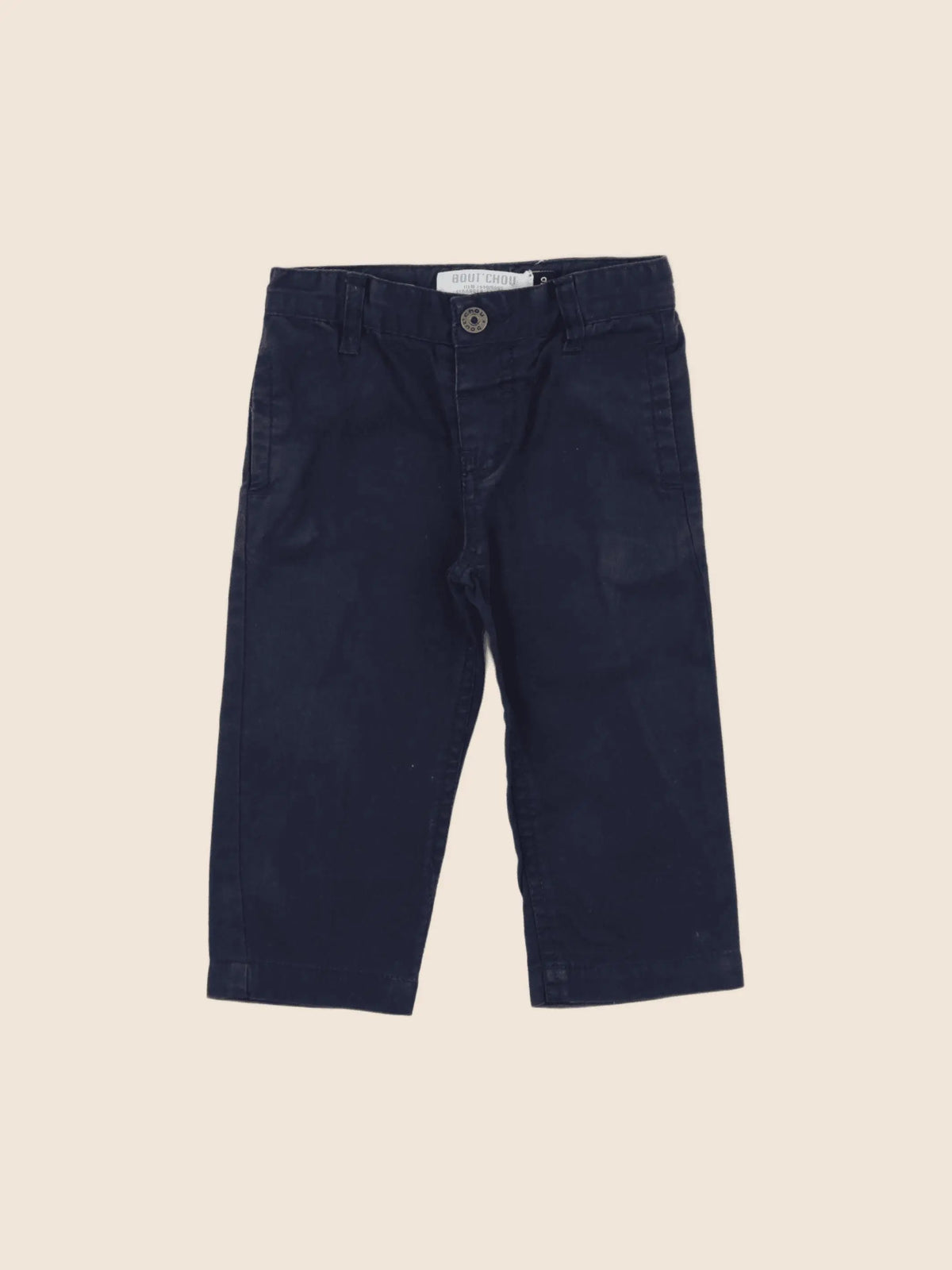 Boutchou - pantalon bleu - 9 mois