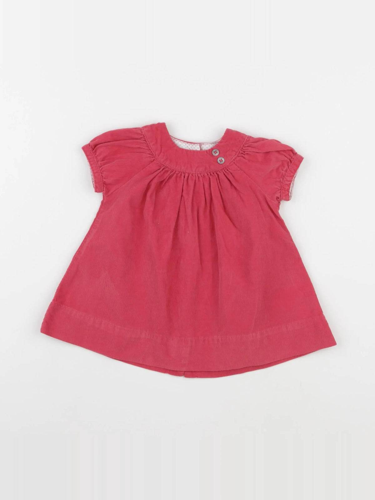 Petit Bateau - robe rose - 6 mois