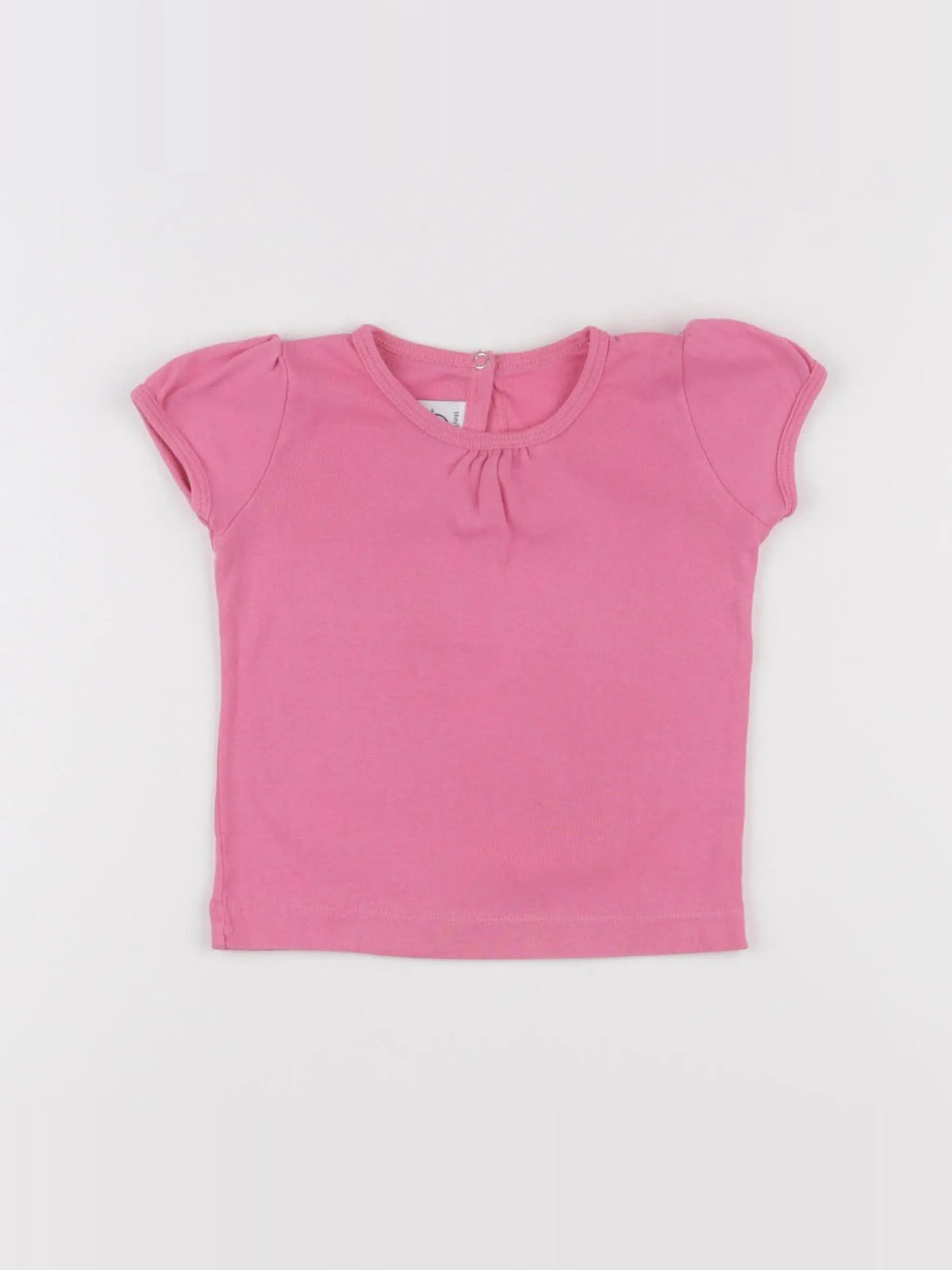 Petit Bateau - tee-shirt rose - 18 mois