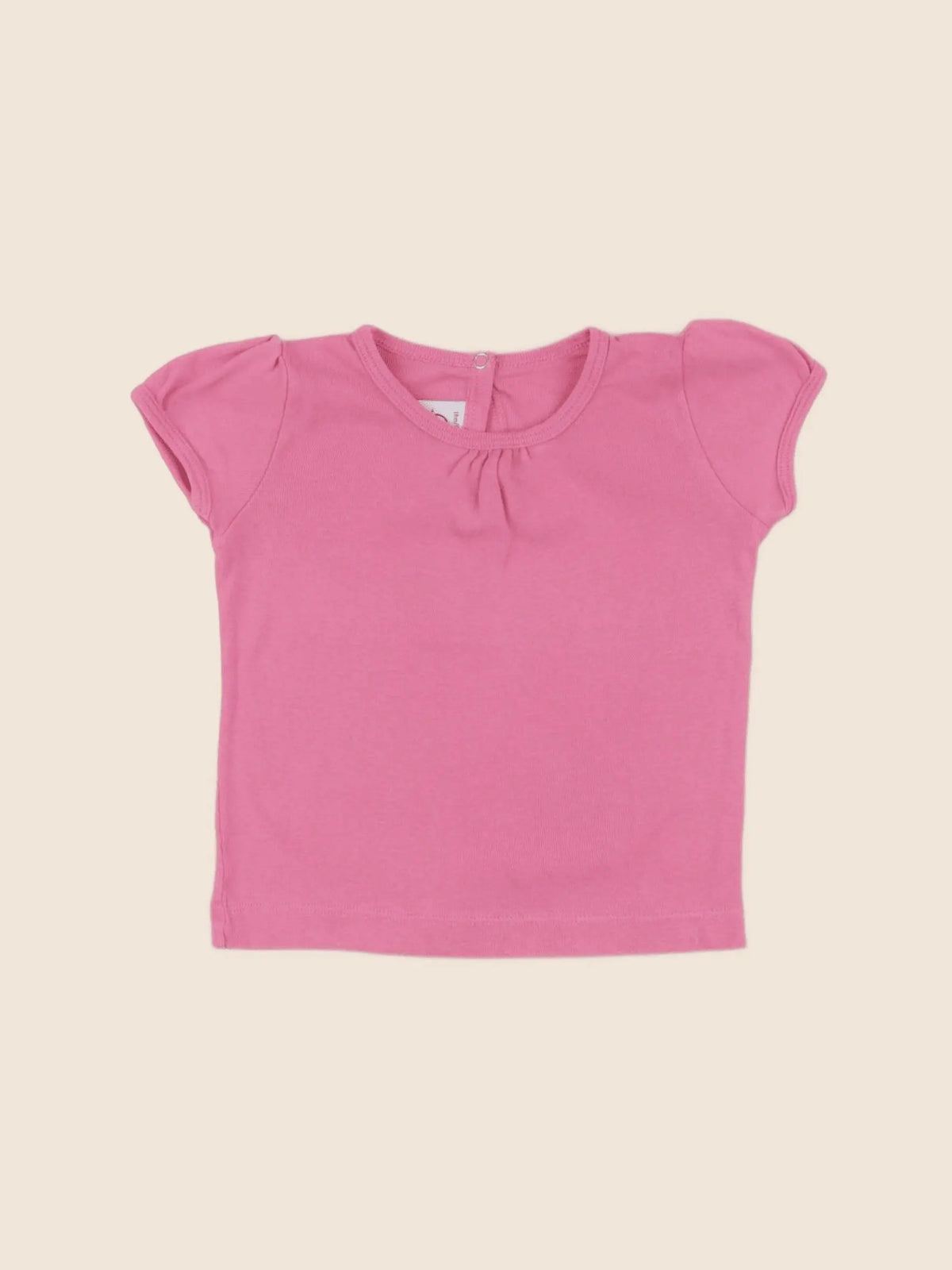Petit Bateau - tee-shirt rose - 18 mois