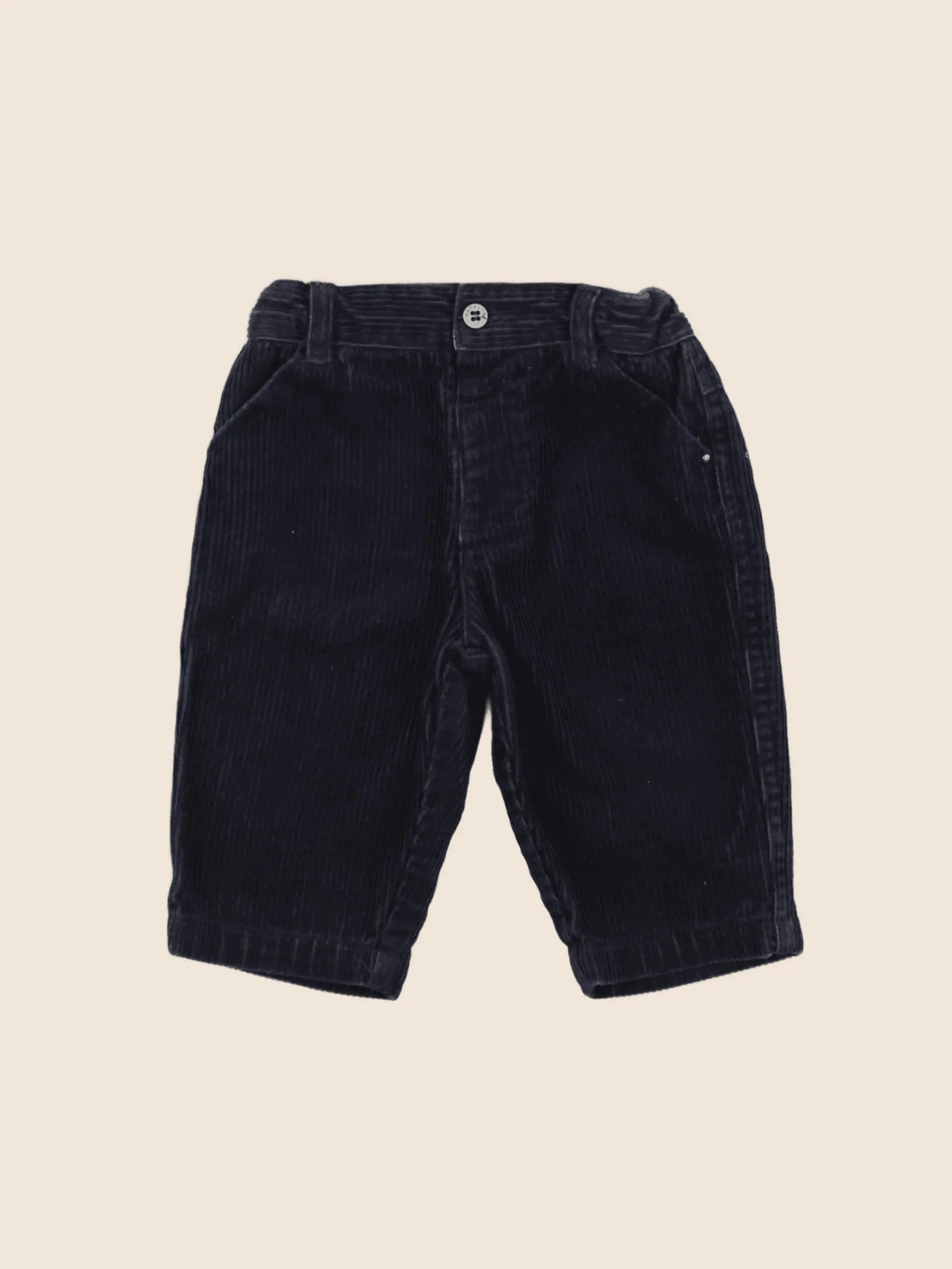Natalys - pantalon bleu - 6 mois