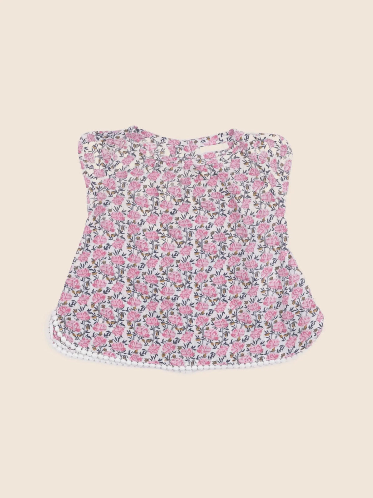 Boutchou - blouse rose - 12 mois