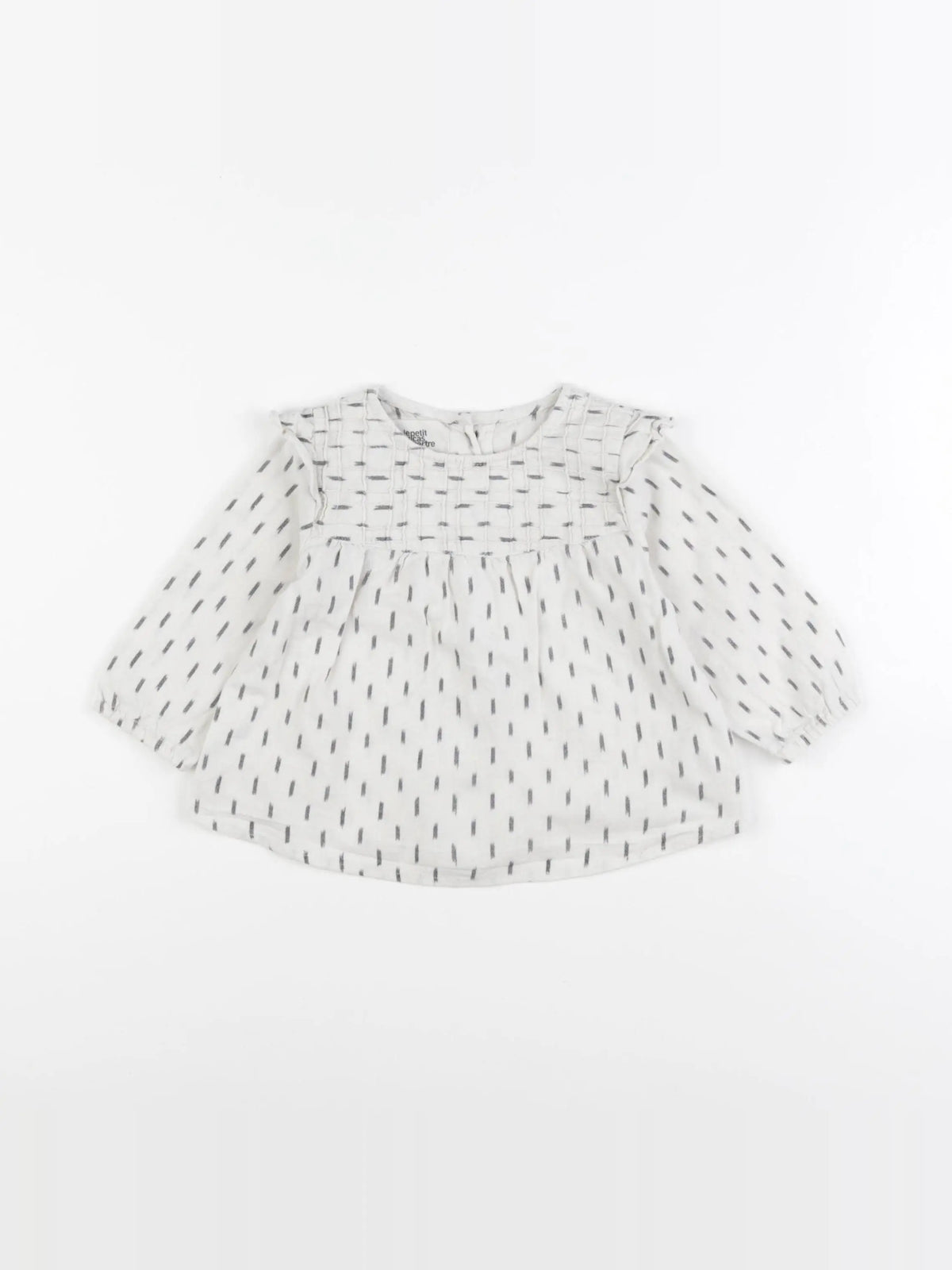 Lucas du Tertre - blouse beige - 12/18 mois