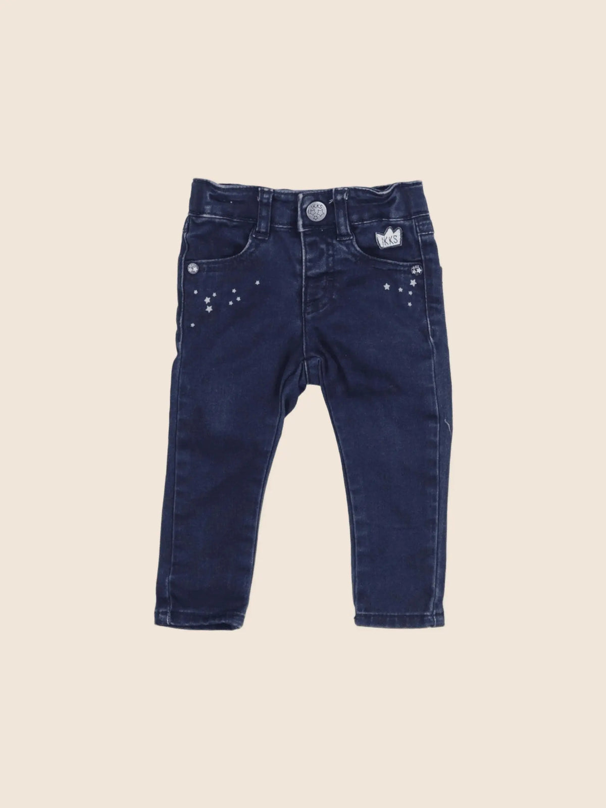 IKKS - jean bleu - 6 mois