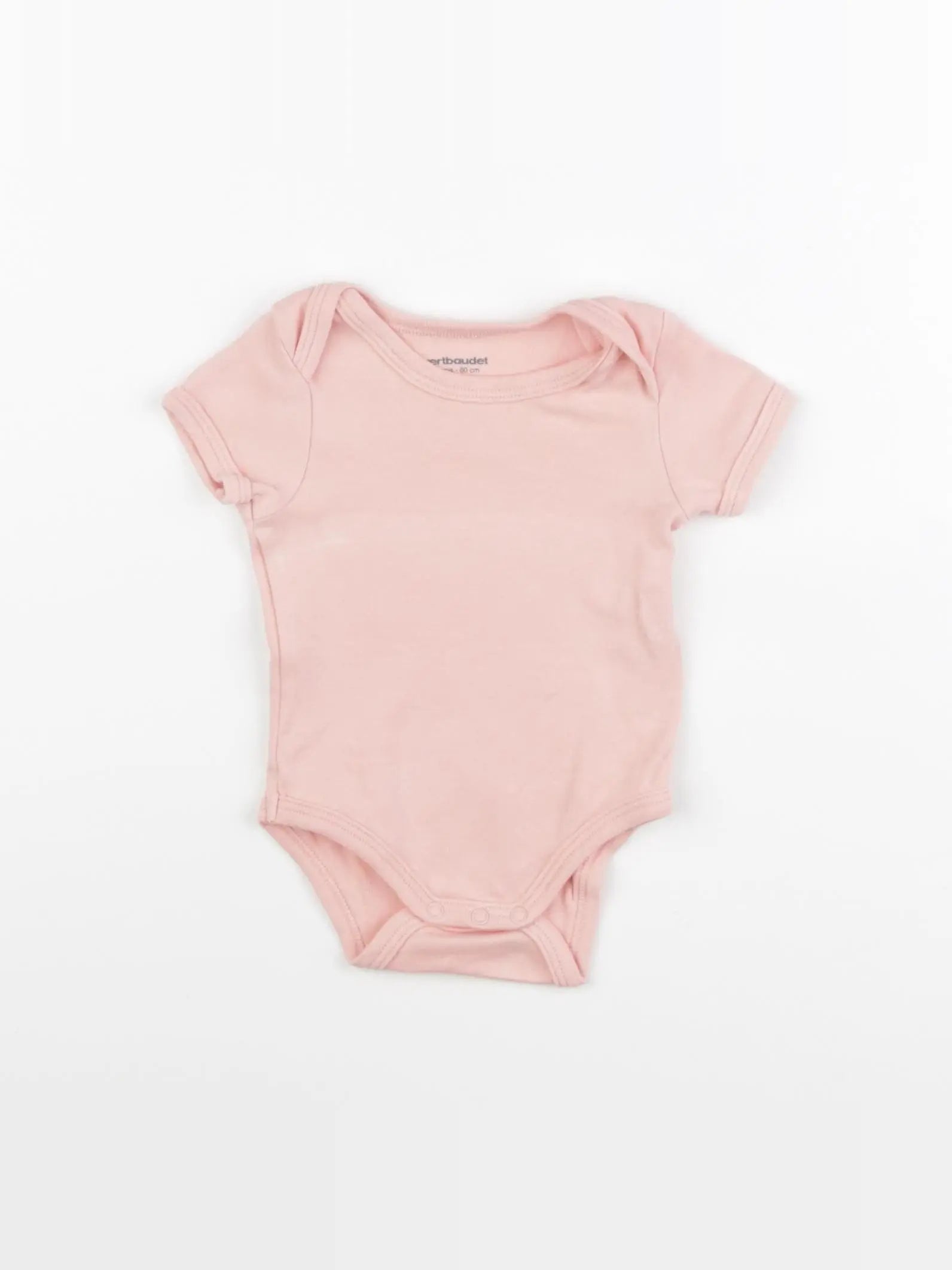 Vertbaudet - body rose - 3 mois
