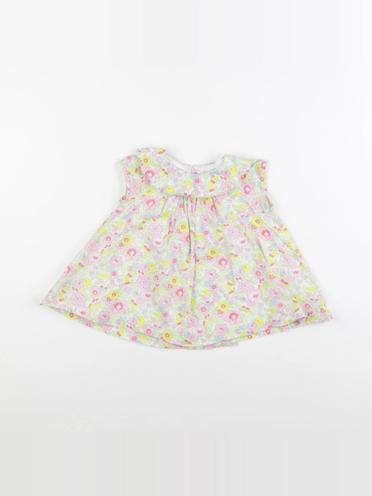 Jacadi - robe liberty multicolore - 6 mois
