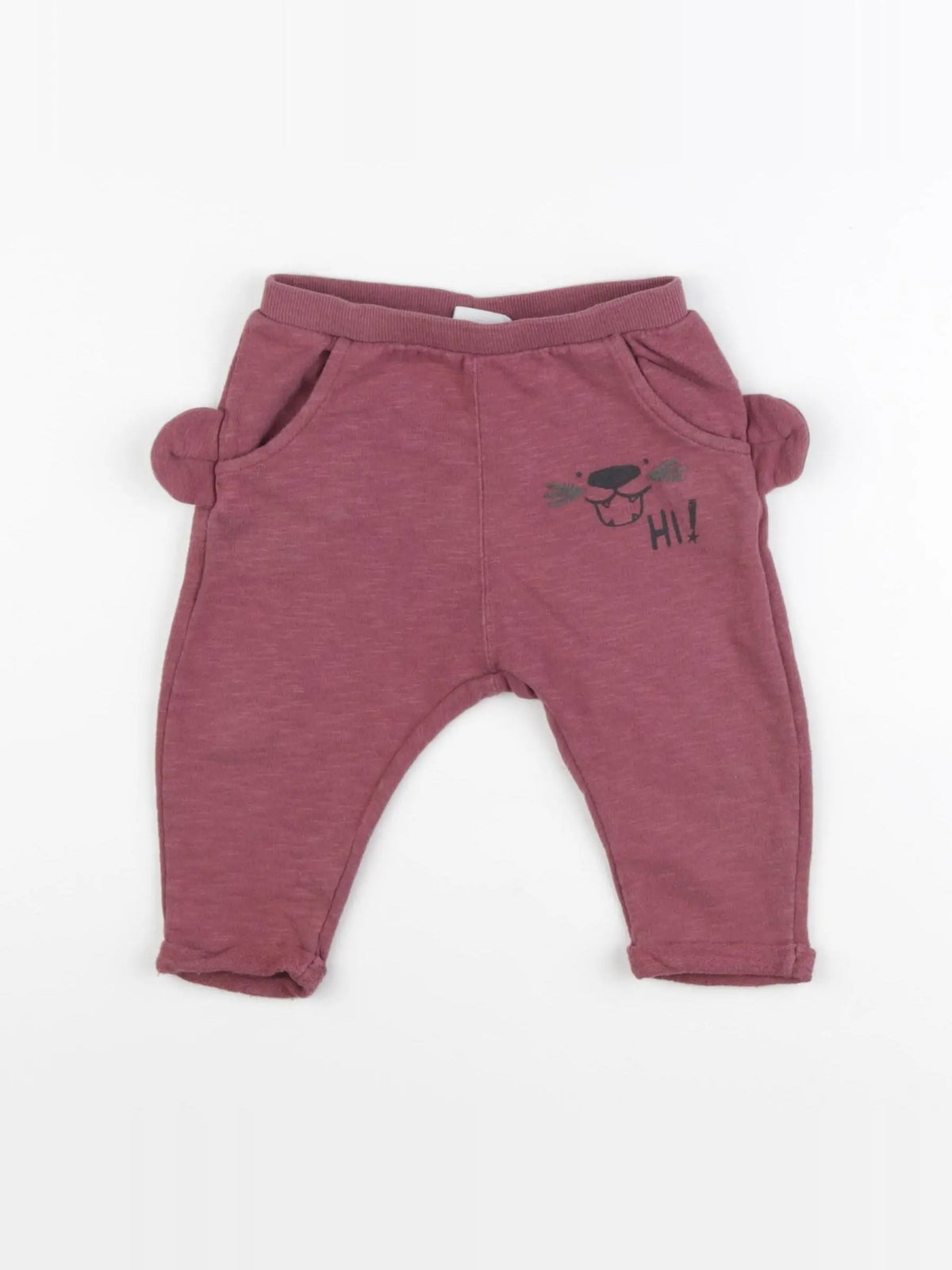 Zara - sarouel violet - 6/9 mois