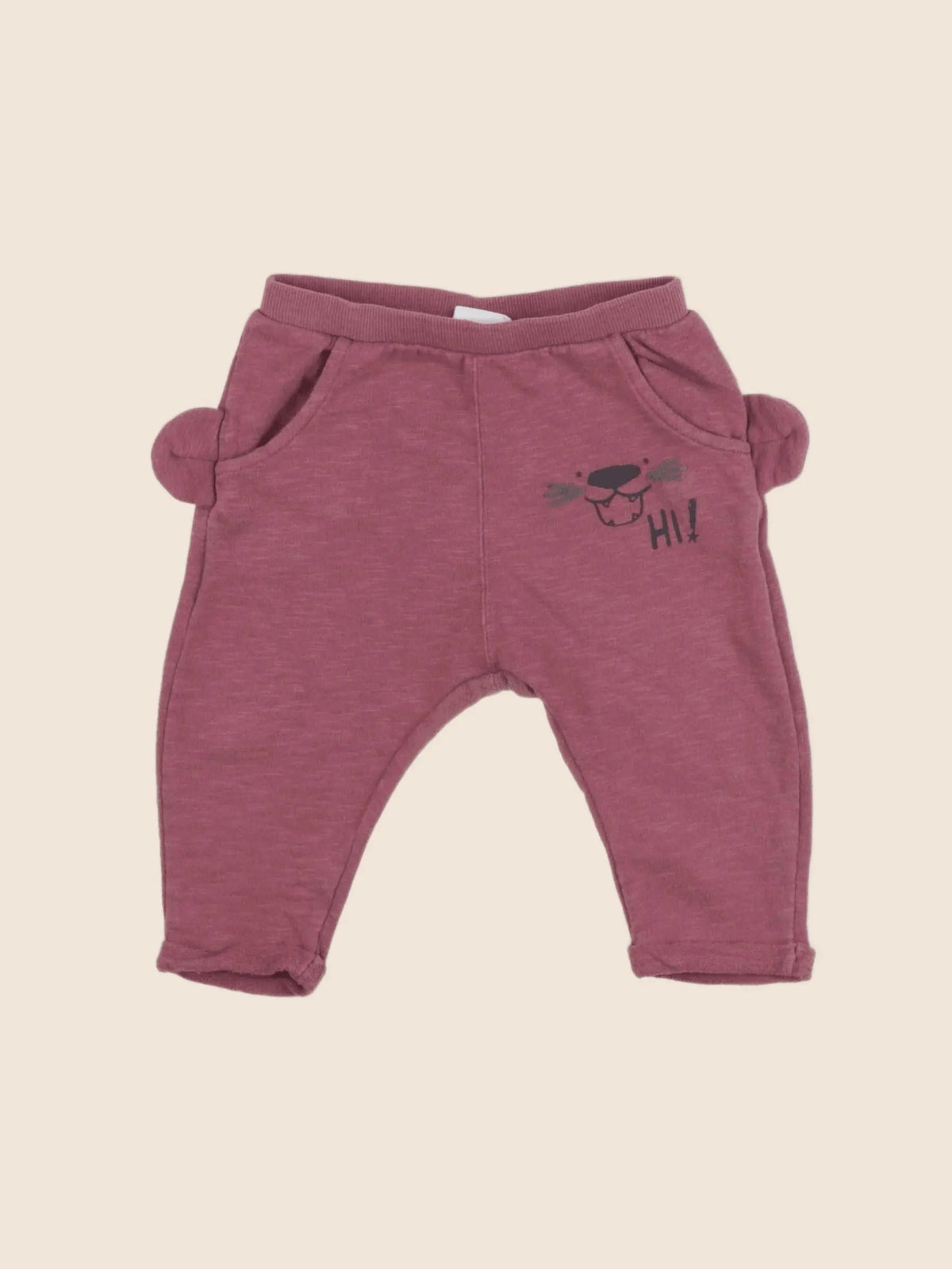 Zara - sarouel violet - 6/9 mois