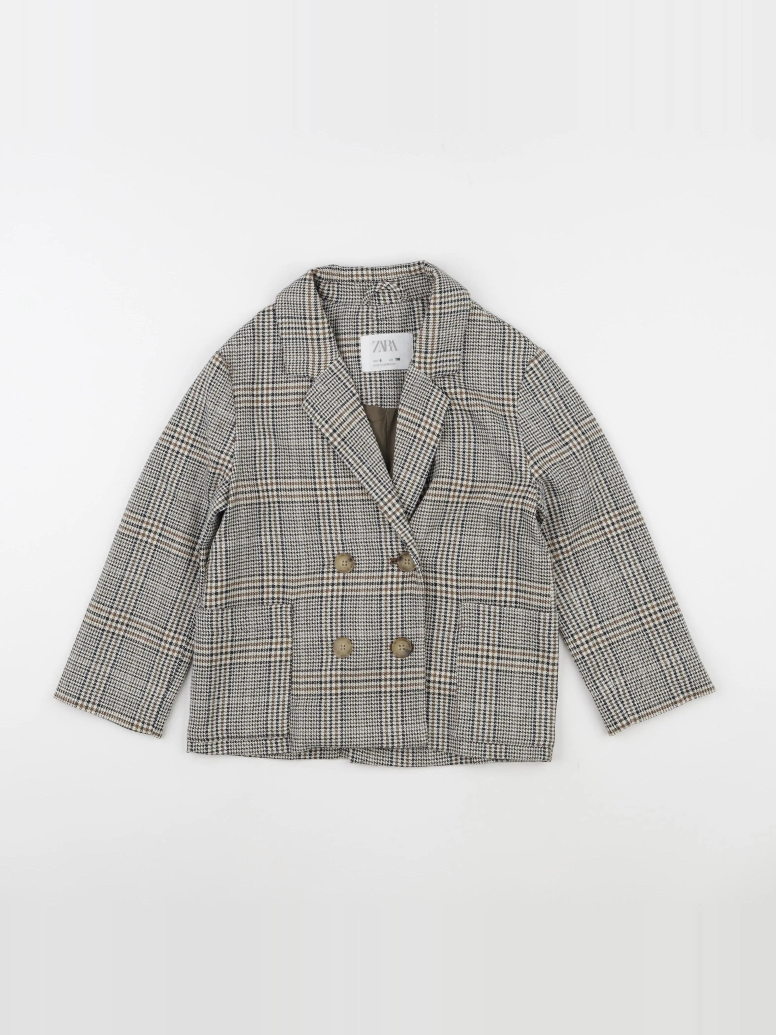 Zara - veste marron - 6 ans