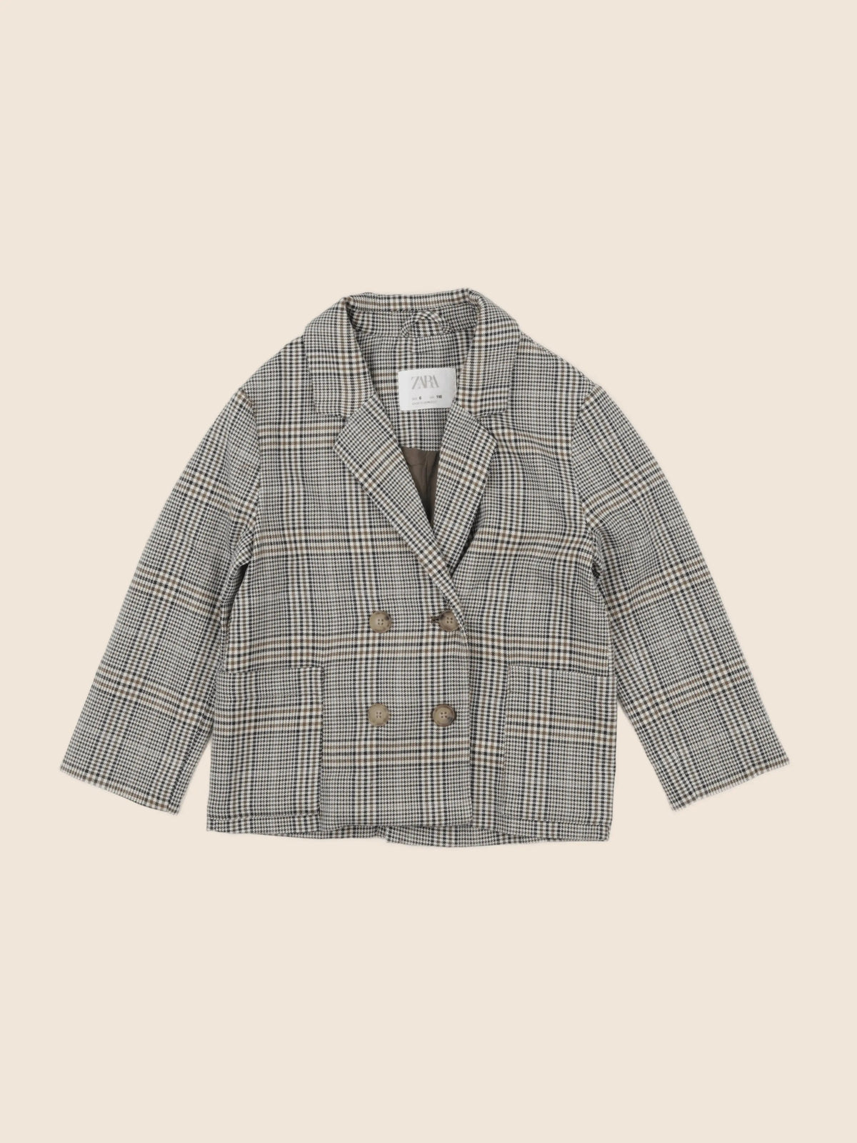 Zara - veste marron - 6 ans