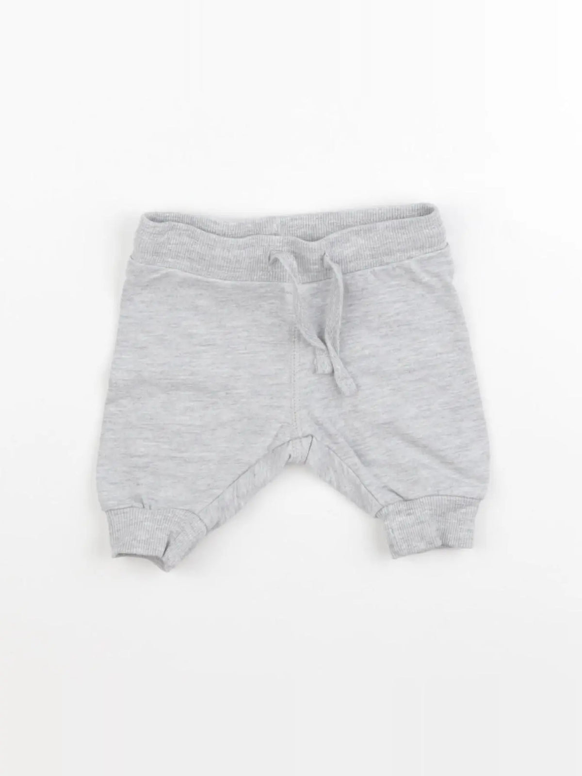 H&M - pantalon gris - 0/1 mois