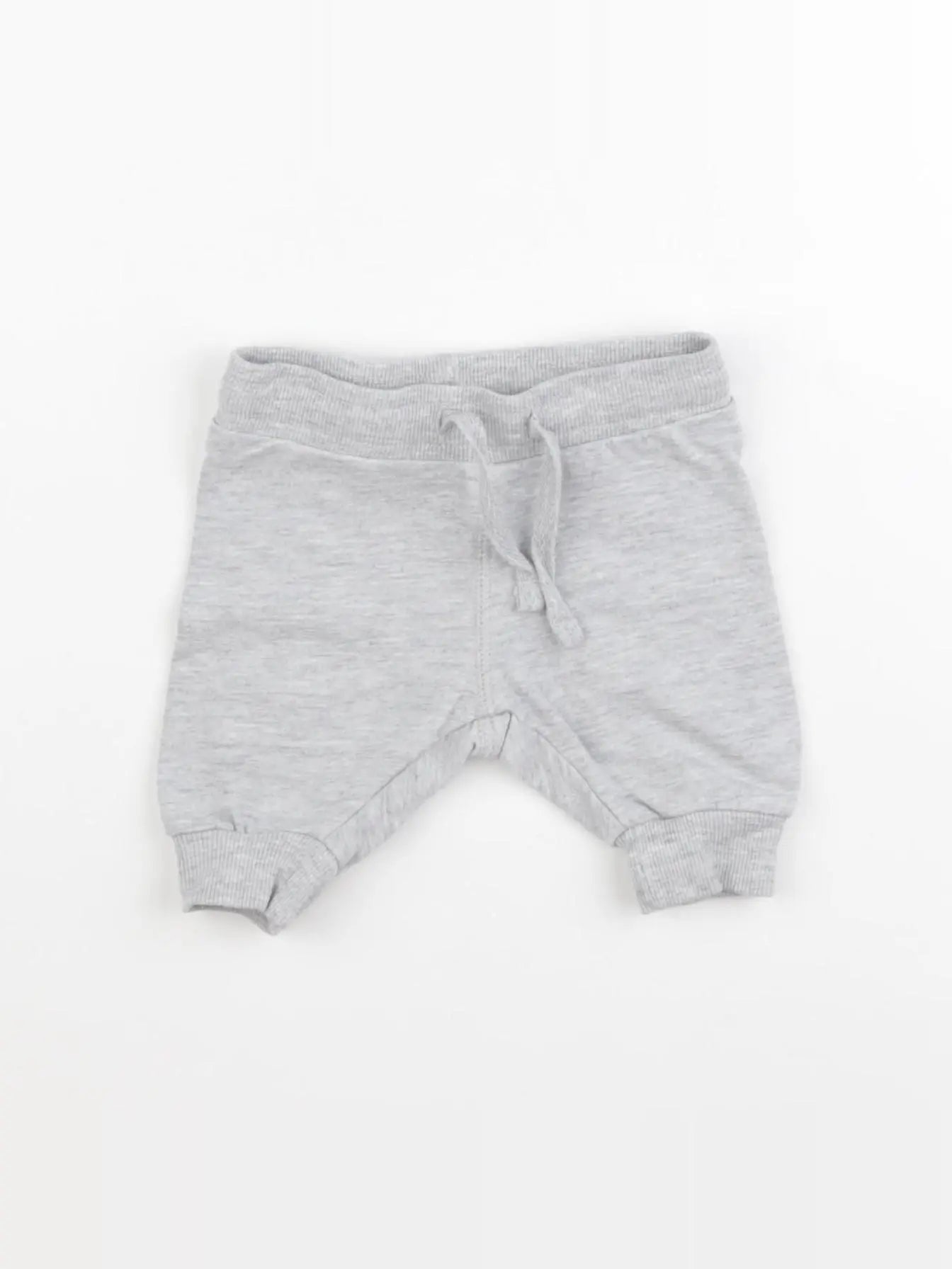 H&M - pantalon gris - 0/1 mois