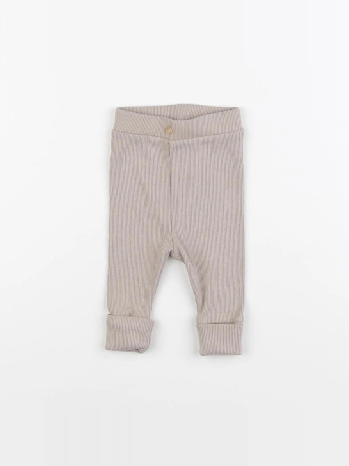 Vertbaudet - legging beige - 3 mois