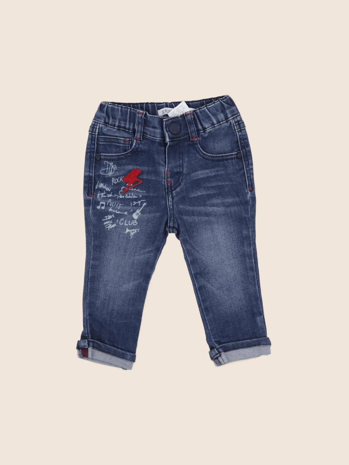 IKKS - jean bleu - 6 mois