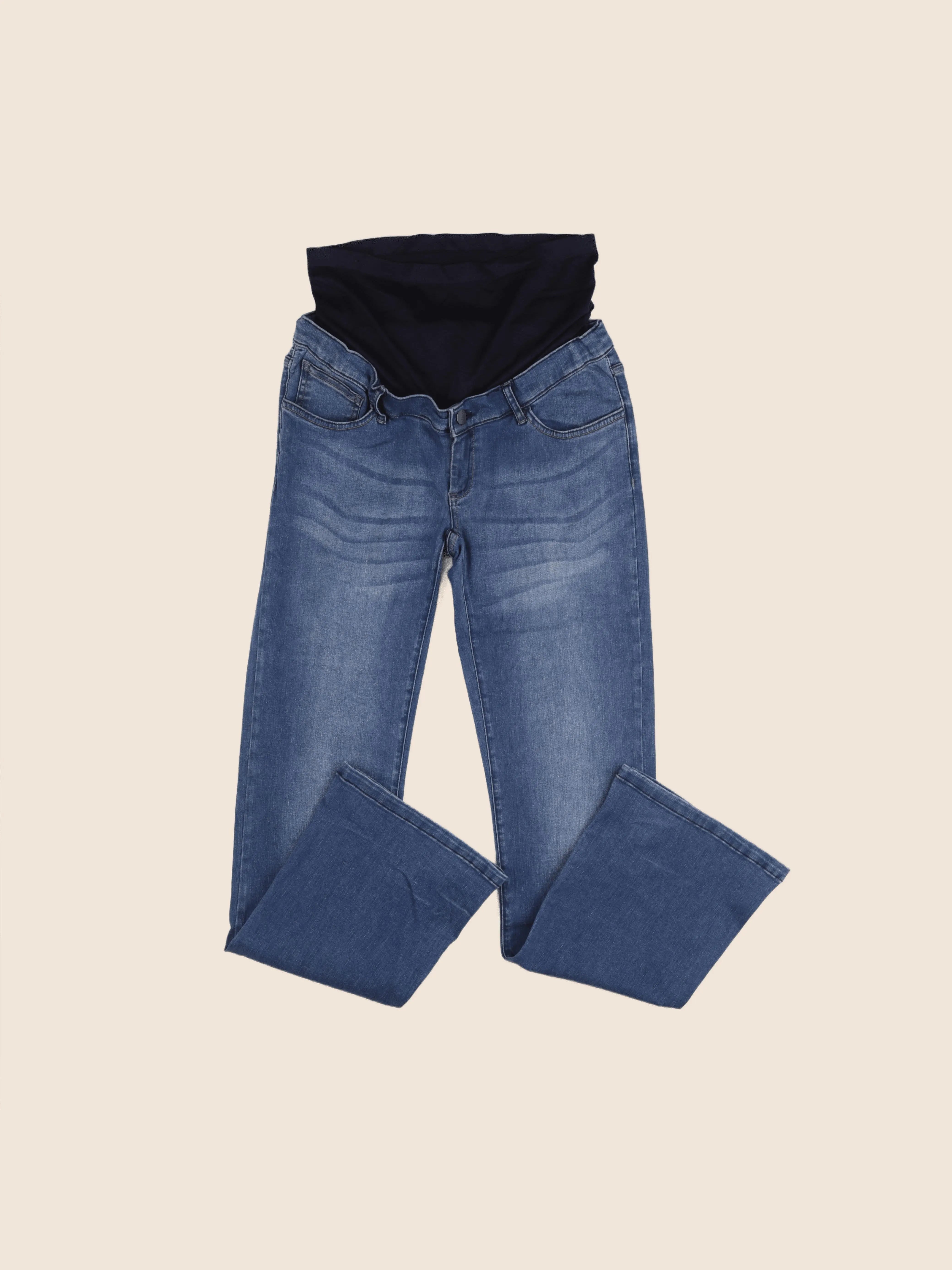 Envie de fraise - jean grossesse bleu - 44
