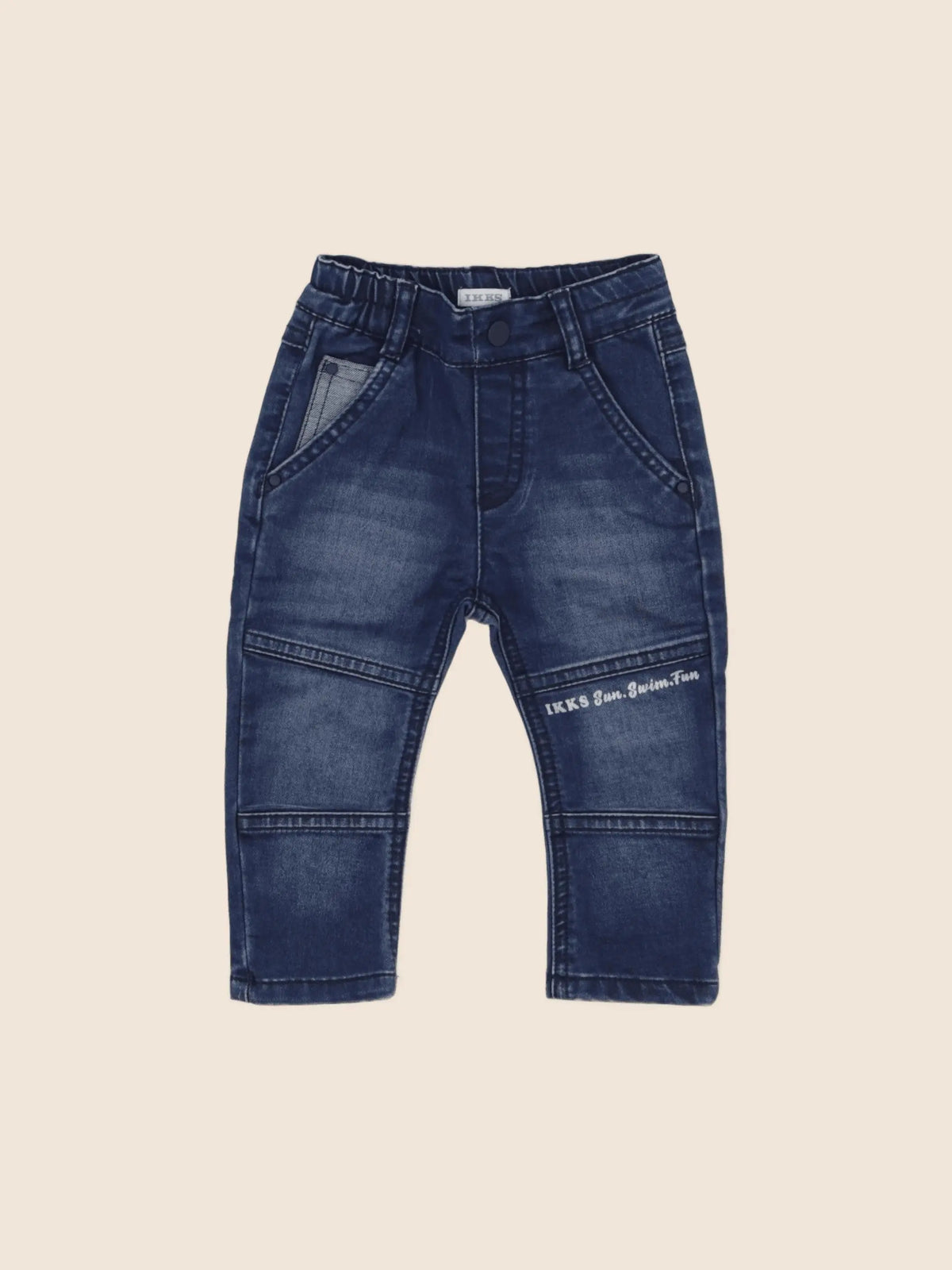 IKKS - jean bleu - 12 mois