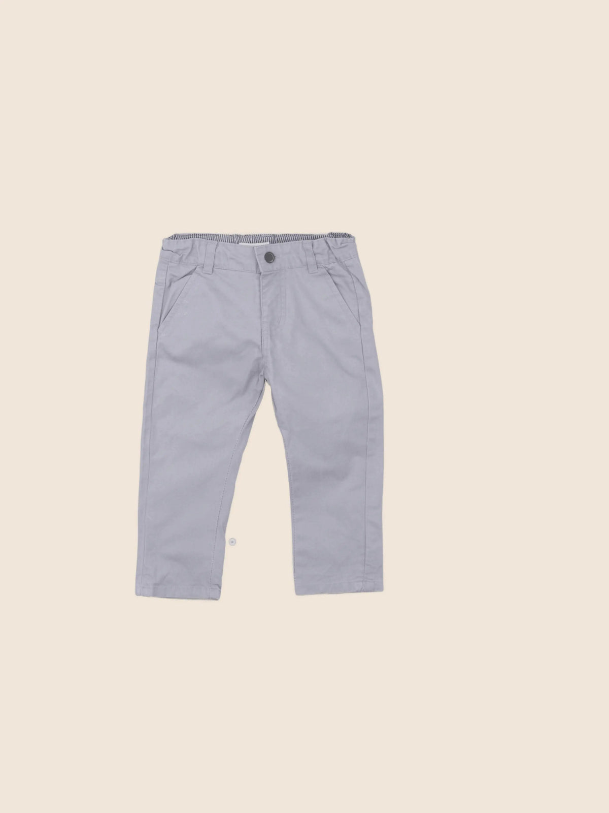 Vertbaudet - pantalon gris - 9 mois