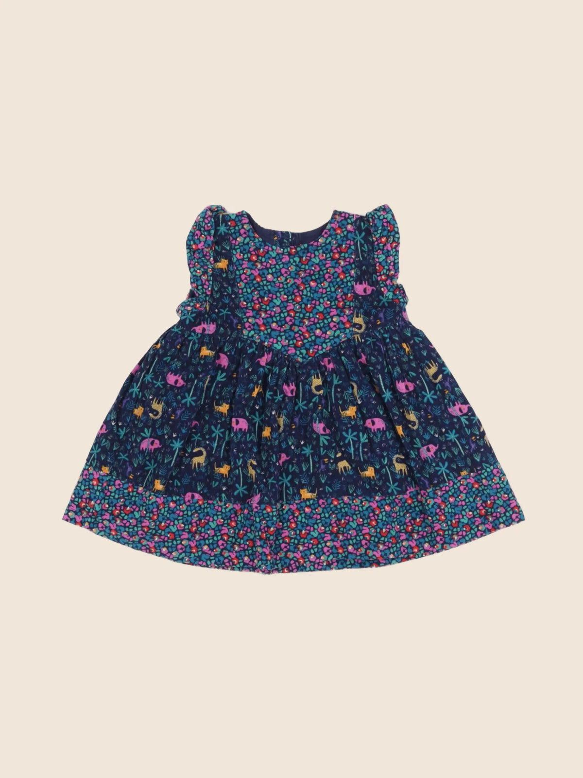 DPAM - robe multicolore - 6 mois