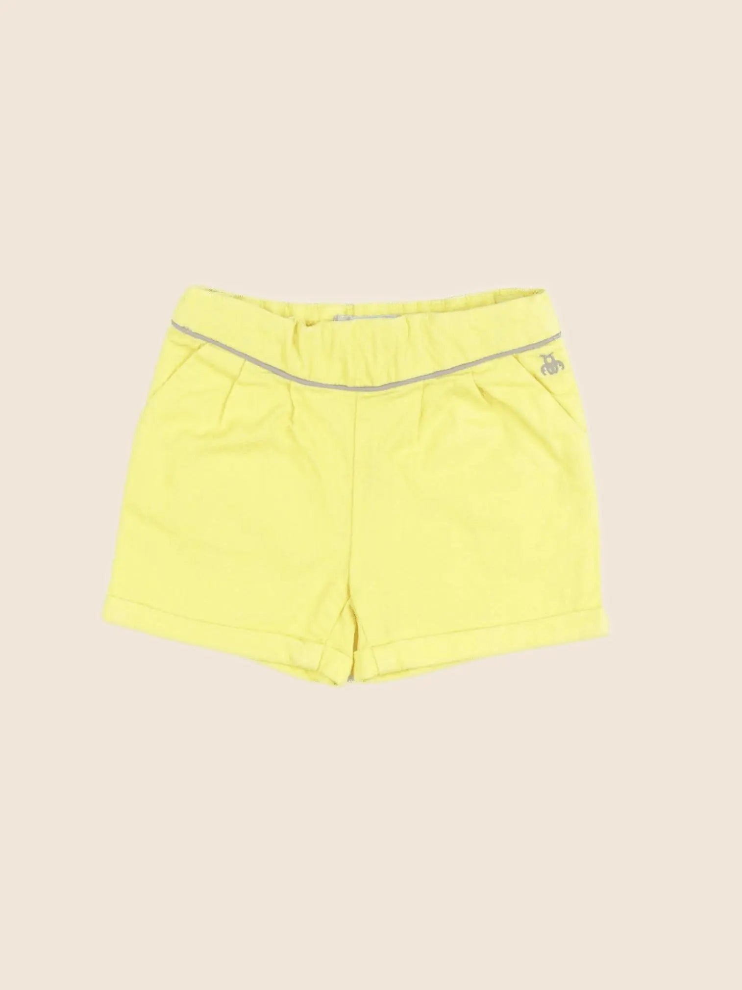 Obaïbi - short jaune - 6 mois