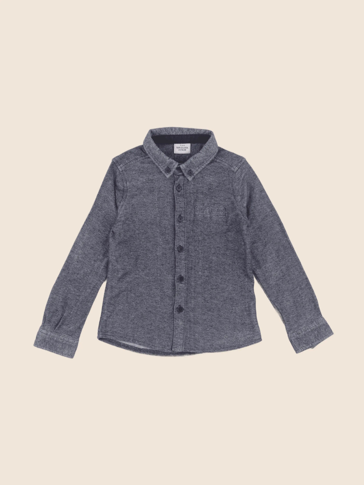 Tape à l'oeil - chemise bleu - 3 ans