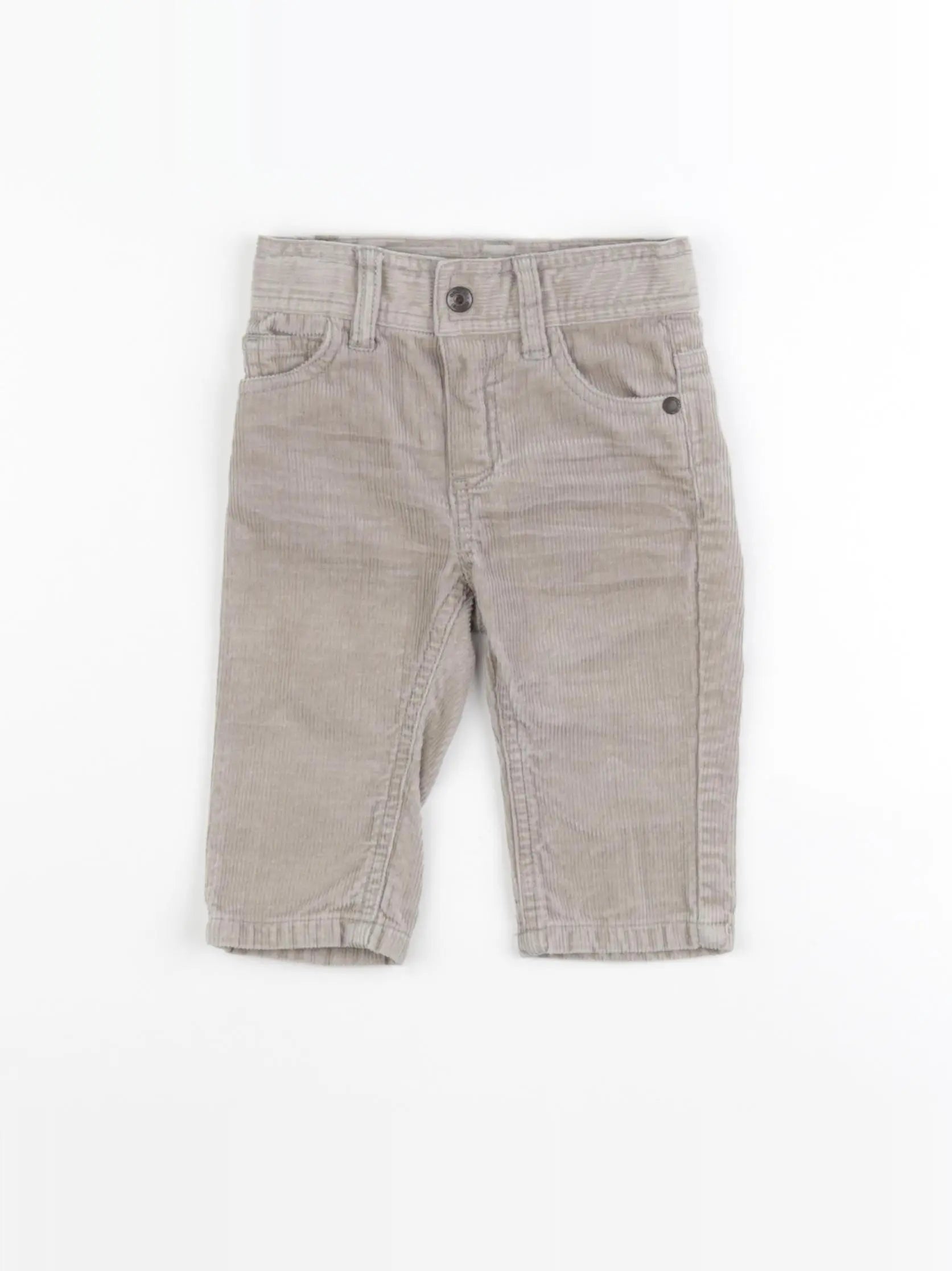 Obaïbi - pantalon gris - 6 mois