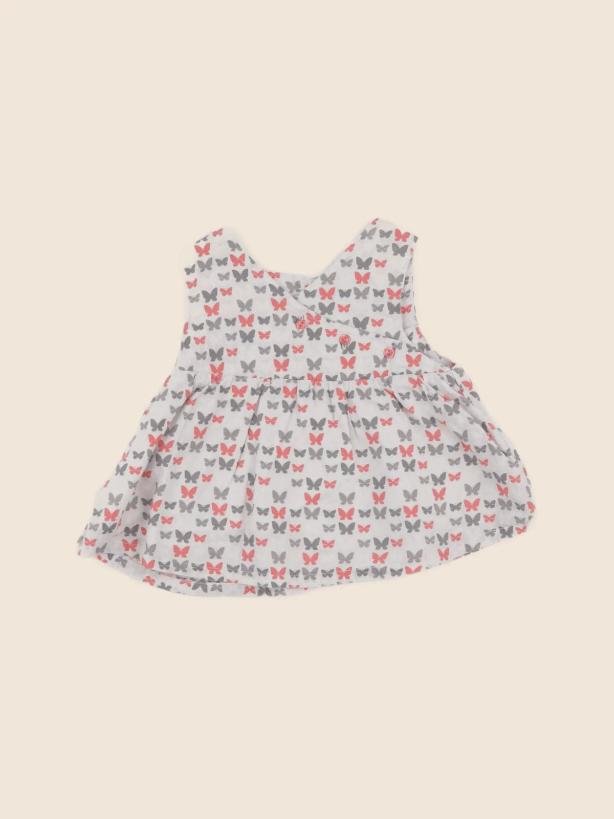 Obaïbi - blouse rose - 12 mois