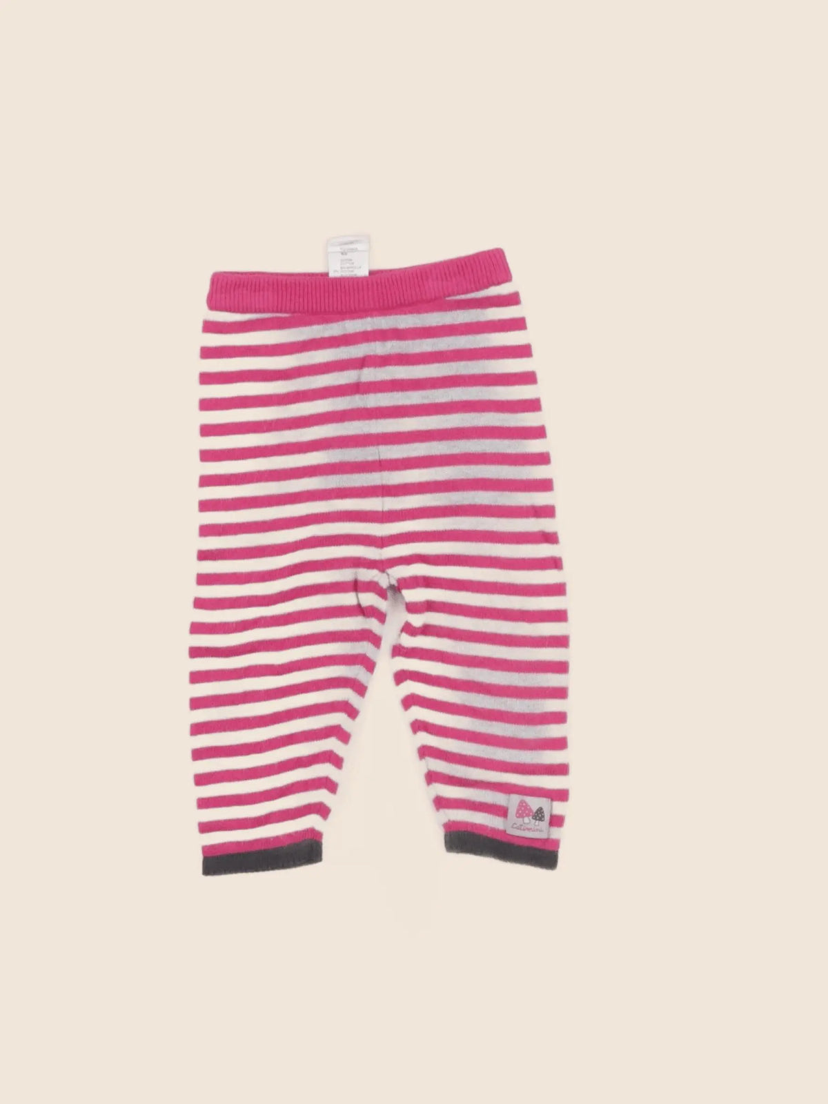 Catimini - legging gris, rose - 3 mois