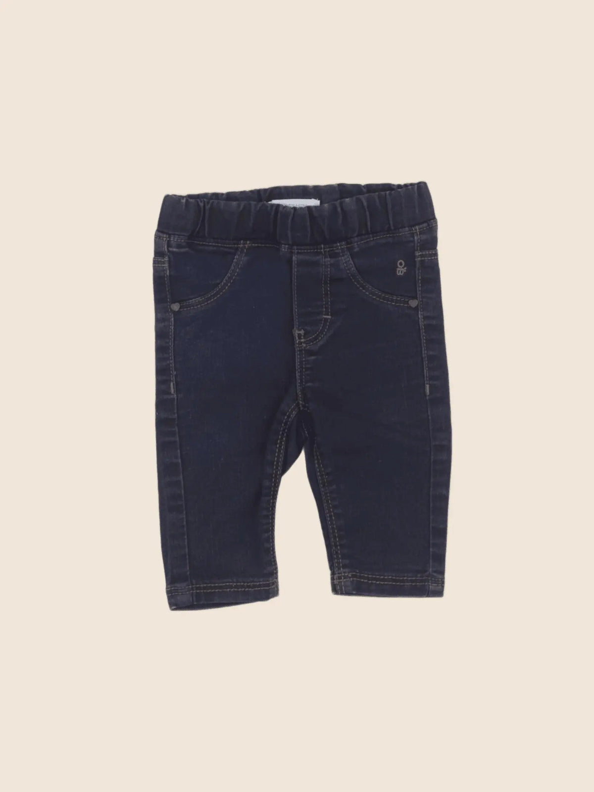 Obaïbi - jegging bleu - 3 mois