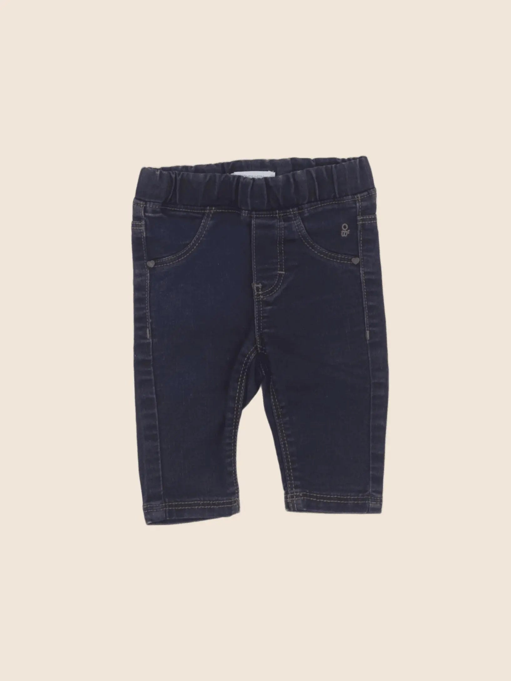 Obaïbi - jegging bleu - 3 mois