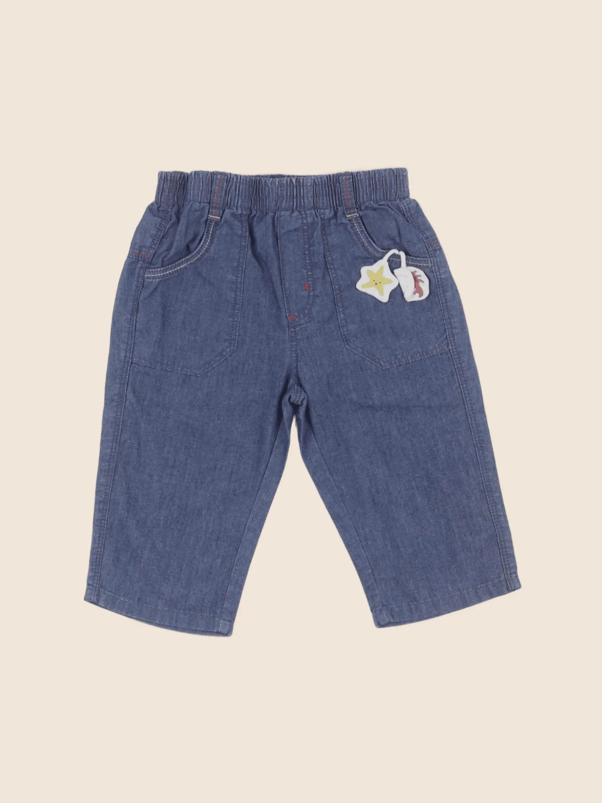 Catimini - pantalon bleu - 9 mois