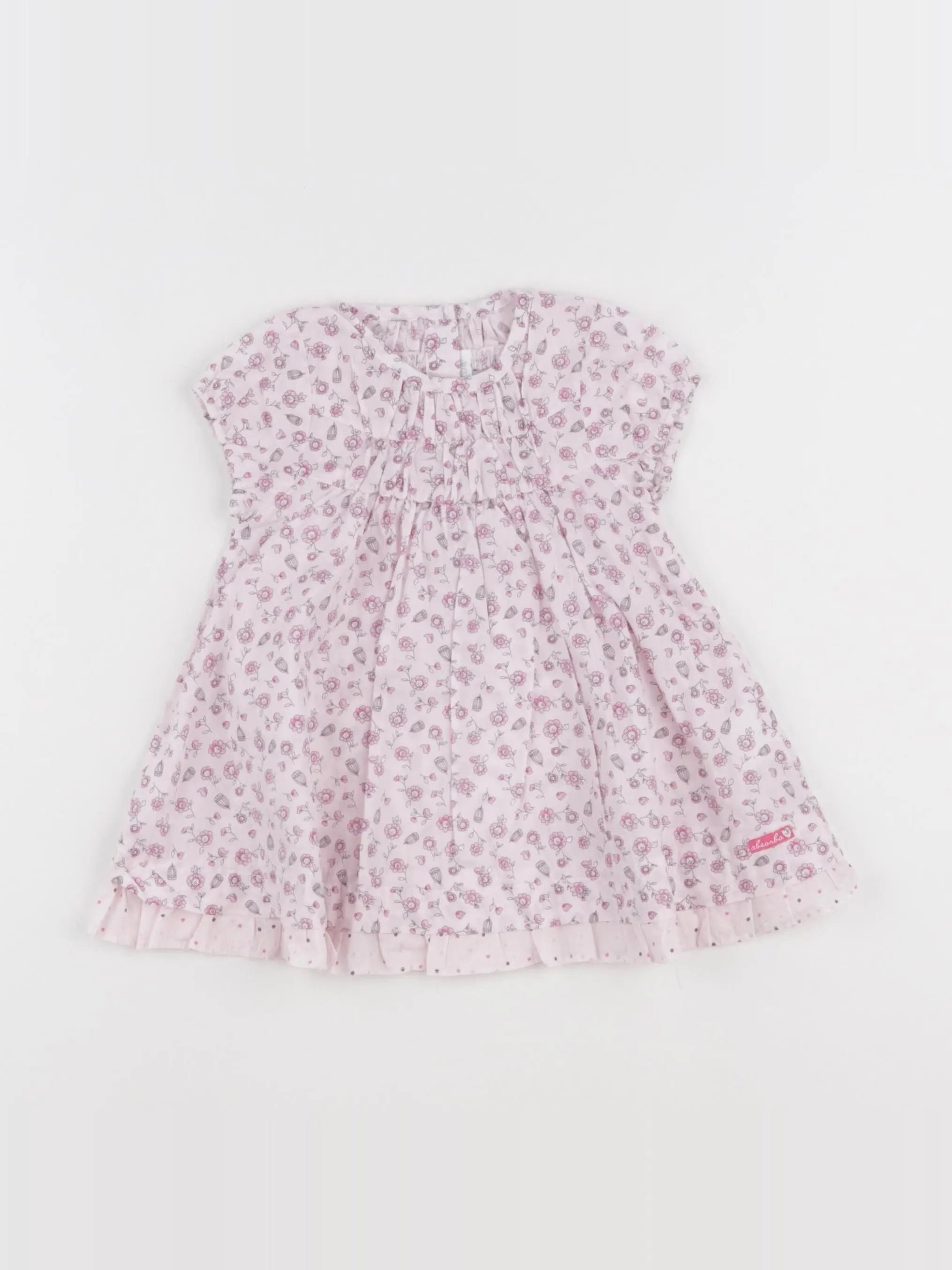 Absorba - robe rose - 6 mois