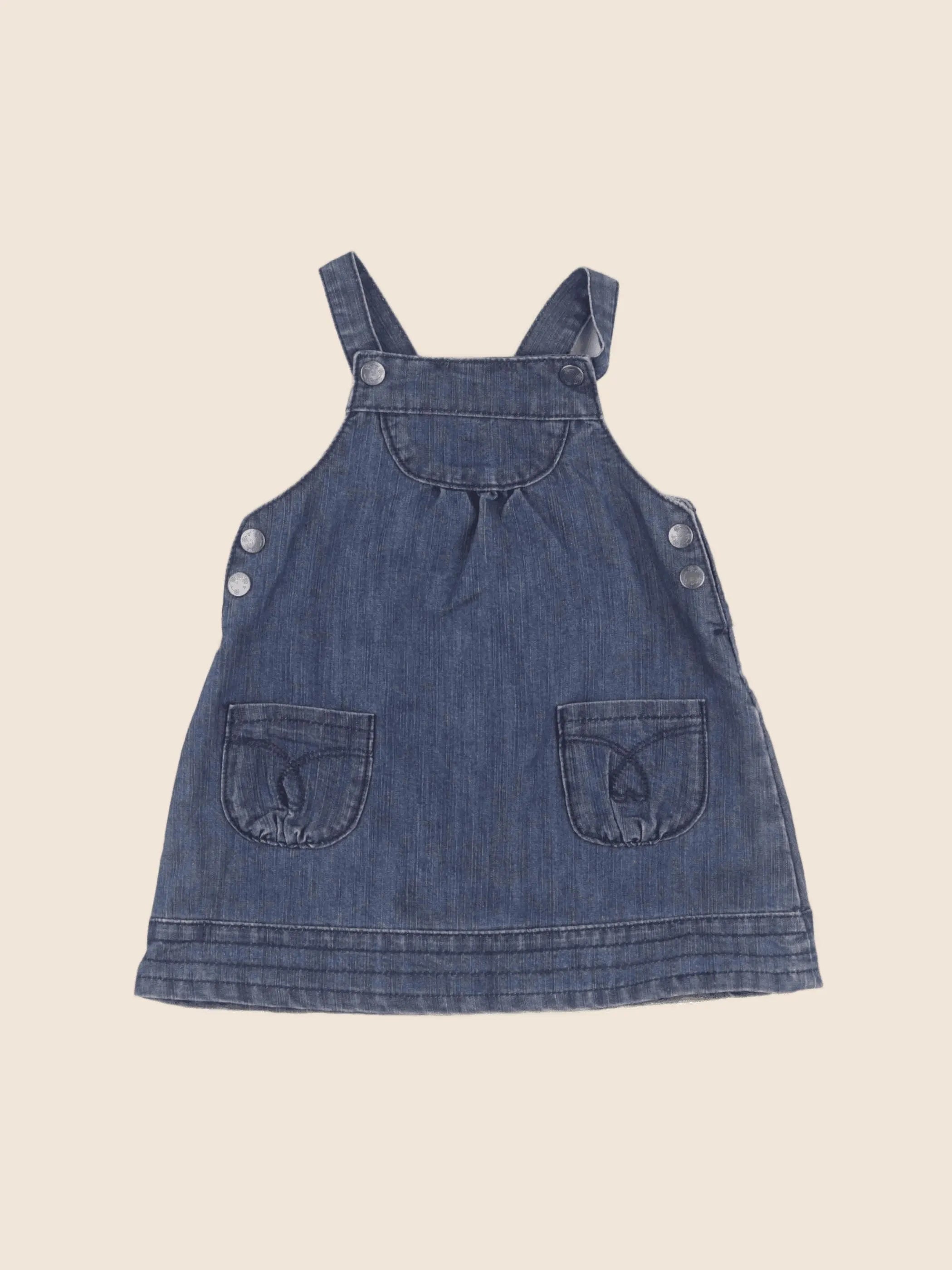 DPAM - robe bleu - 12 mois