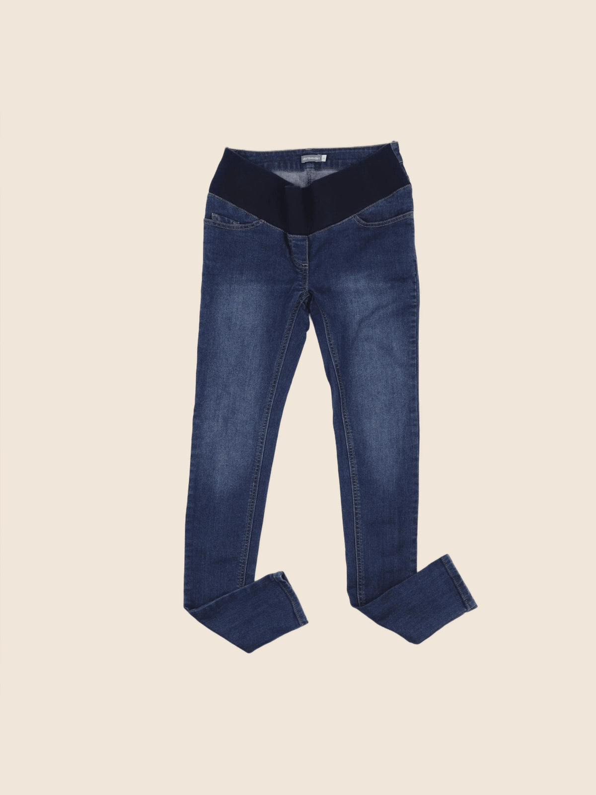 Vertbaudet - jean grossesse bleu - 34
