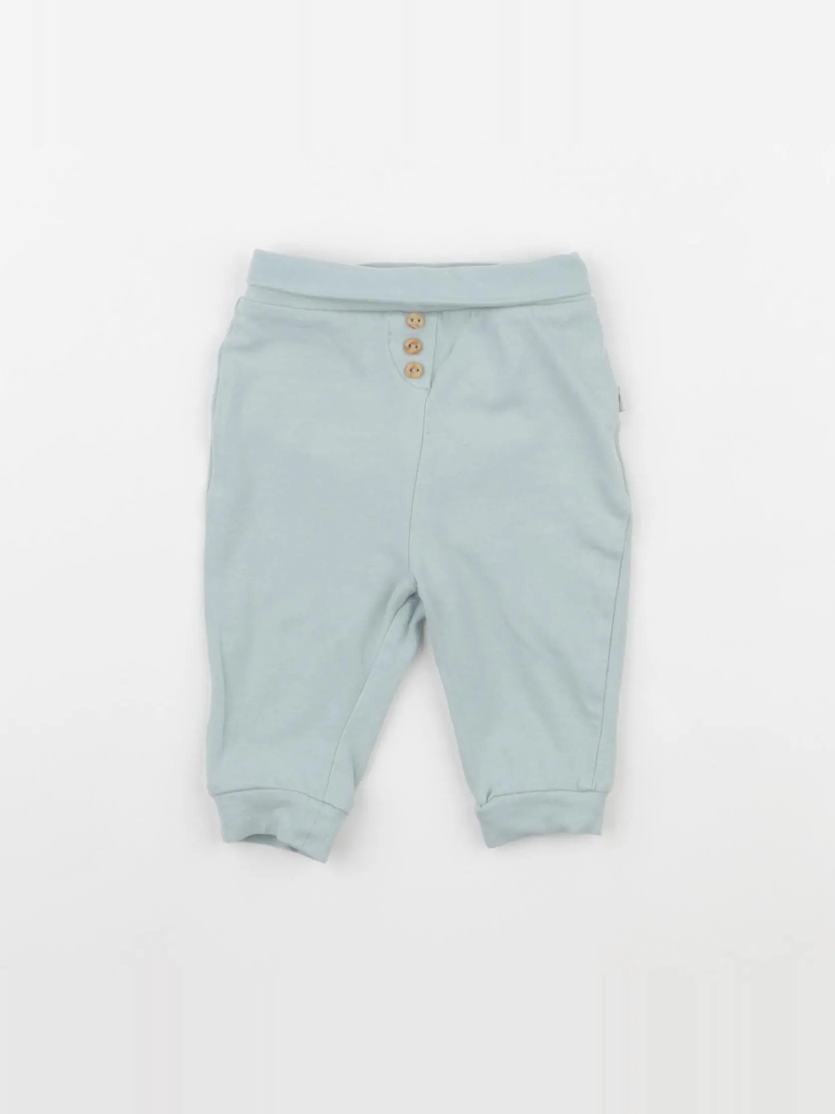 Vertbaudet - legging vert - 3 mois