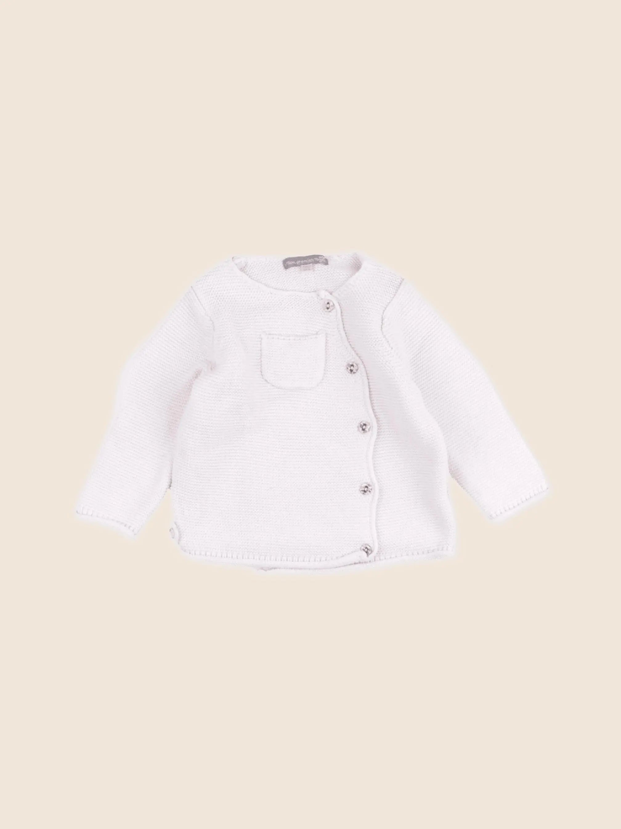 Sergent Major - gilet rose - 6 mois