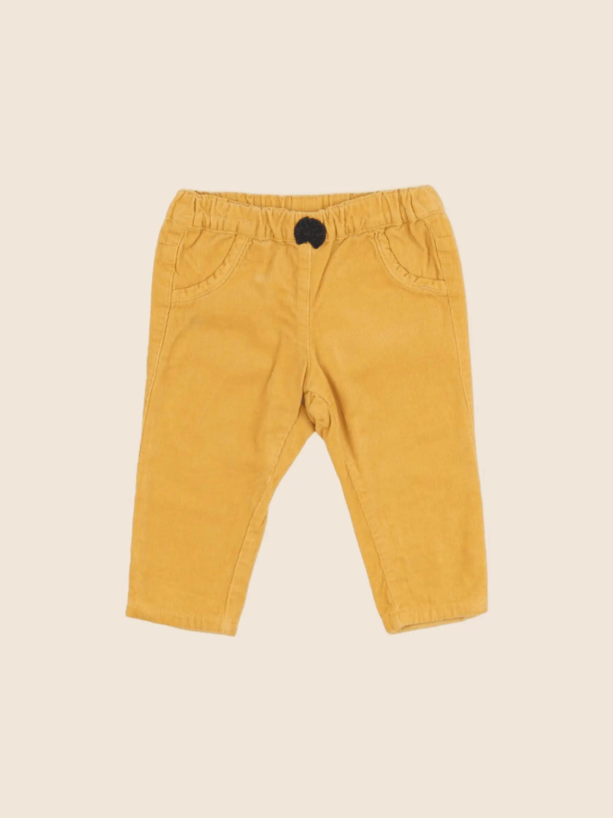 Absorba - pantalon doublé jaune - 6 mois