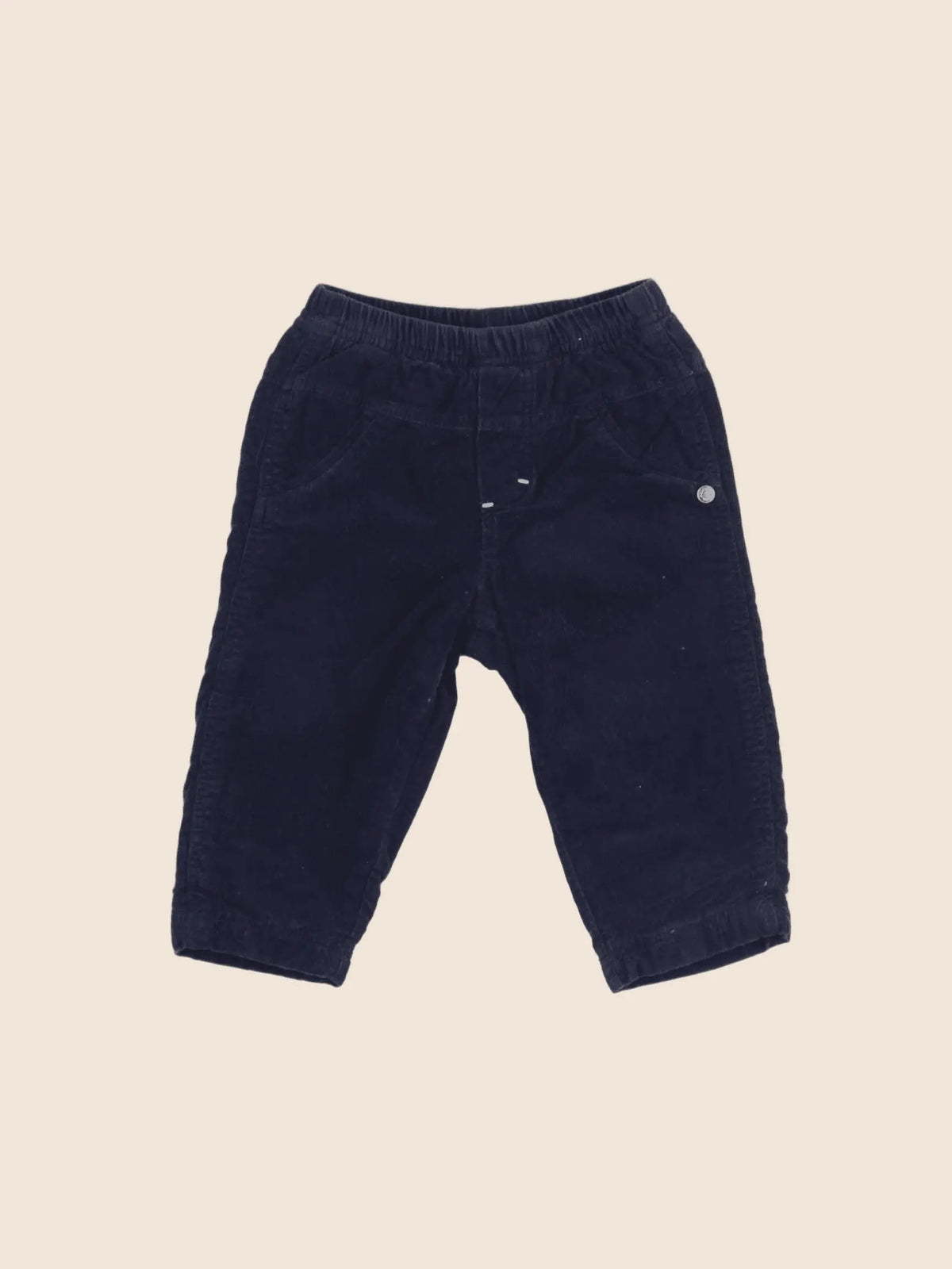Absorba - pantalon doublé bleu - 6 mois