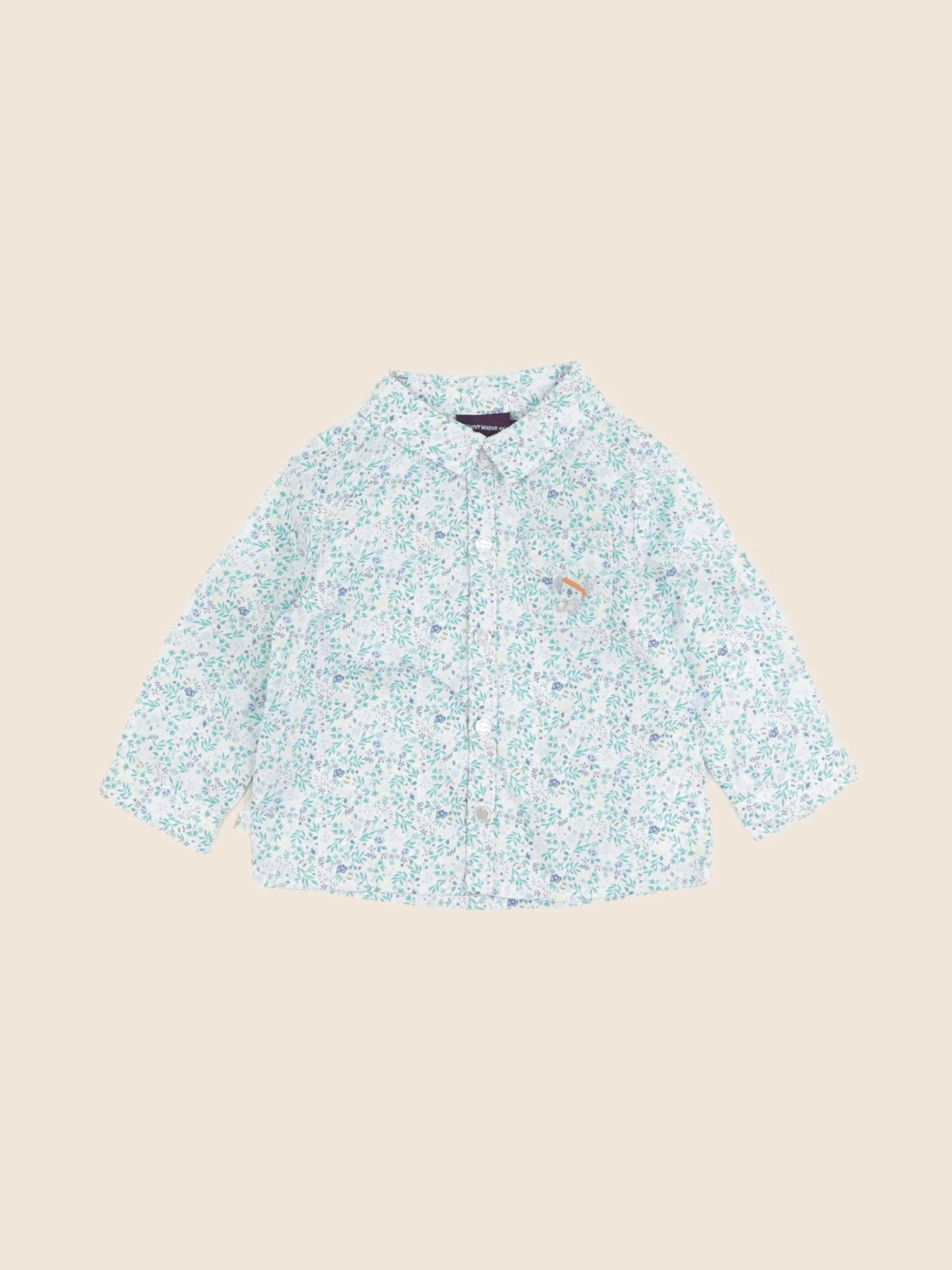 Sergent Major - chemise multicolore - 12 mois